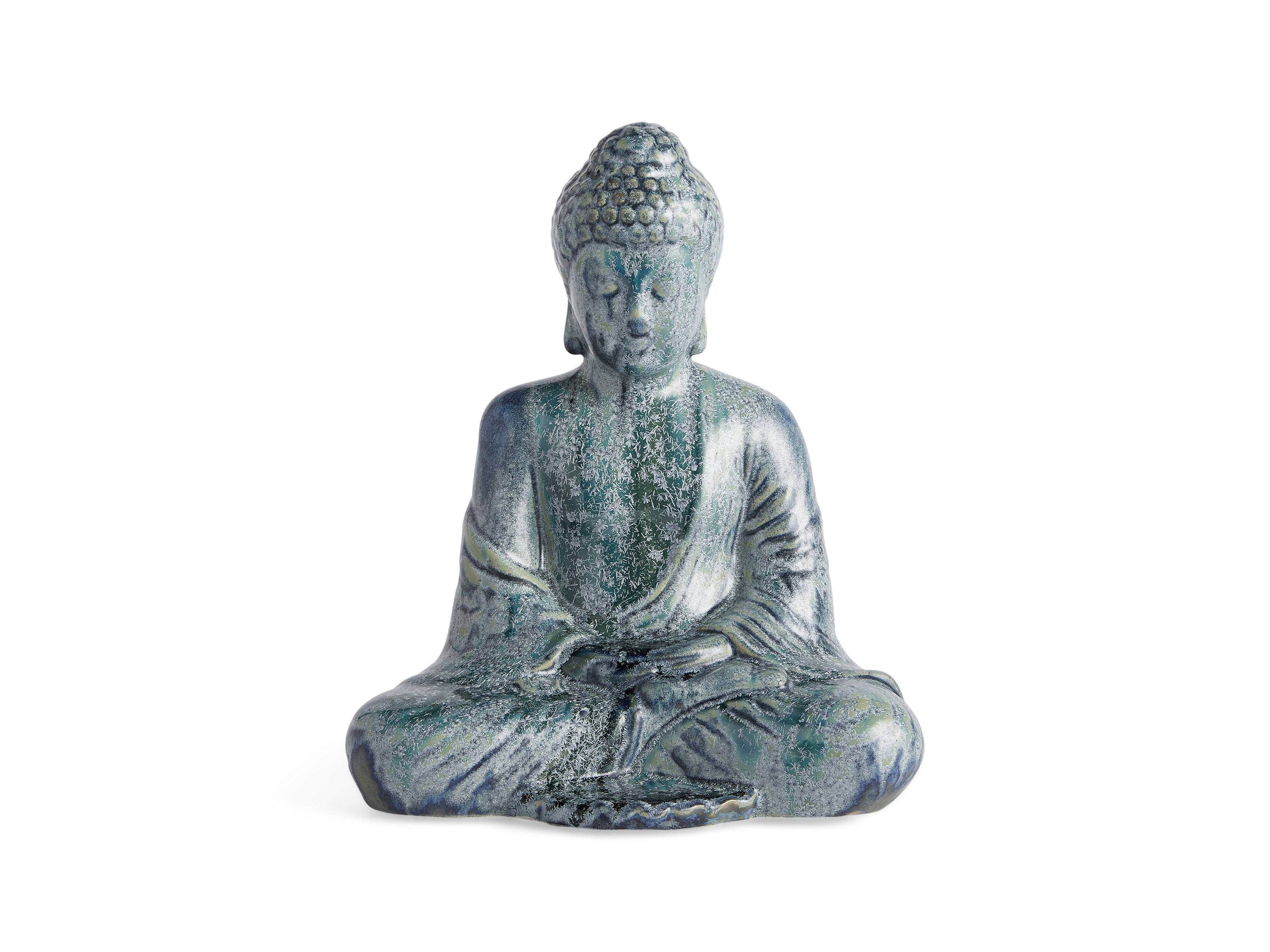 Seated Blue Buddha, slide 3 of 4