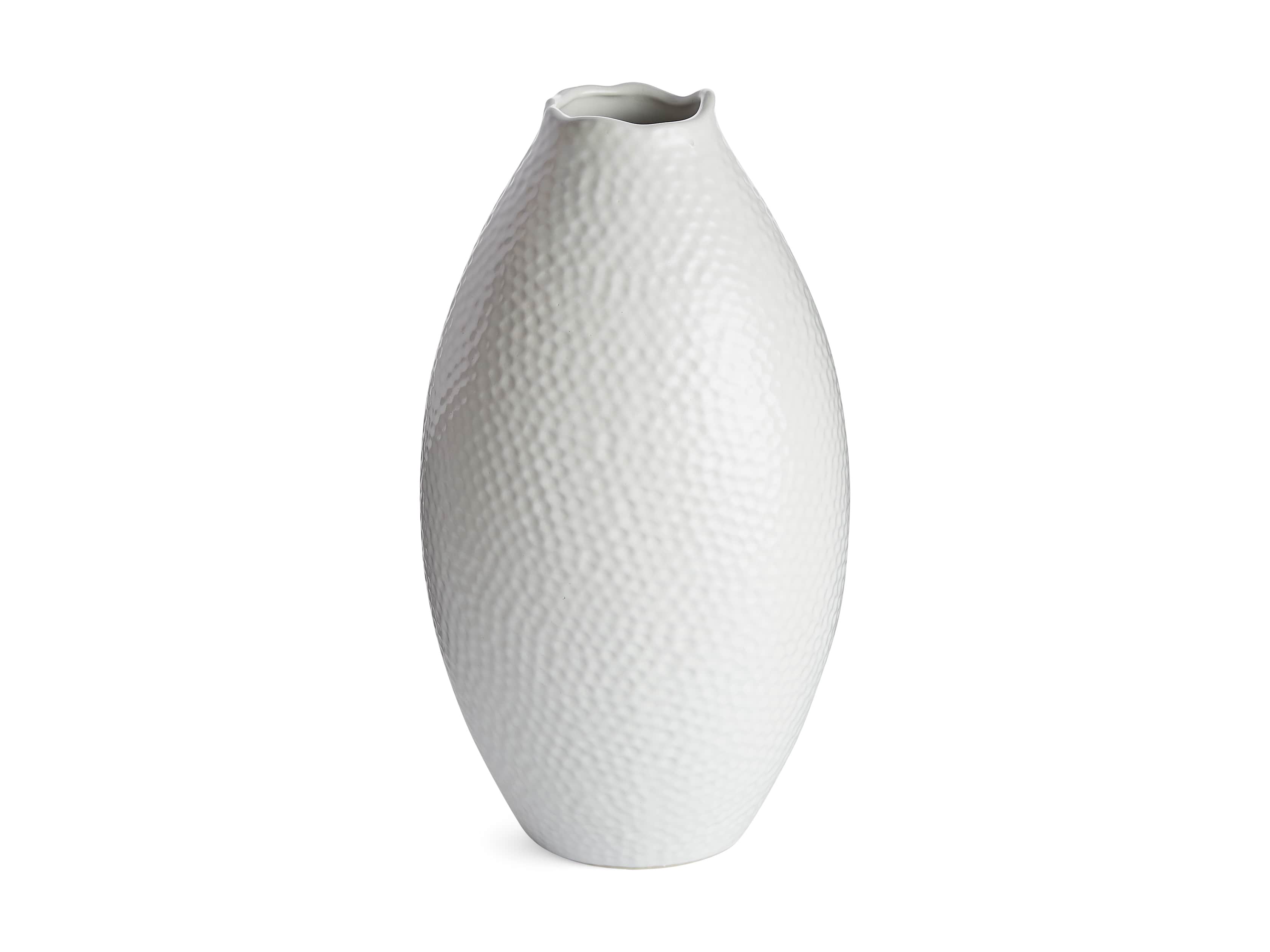 Eva Tall Vase in White, slide 6 of 6