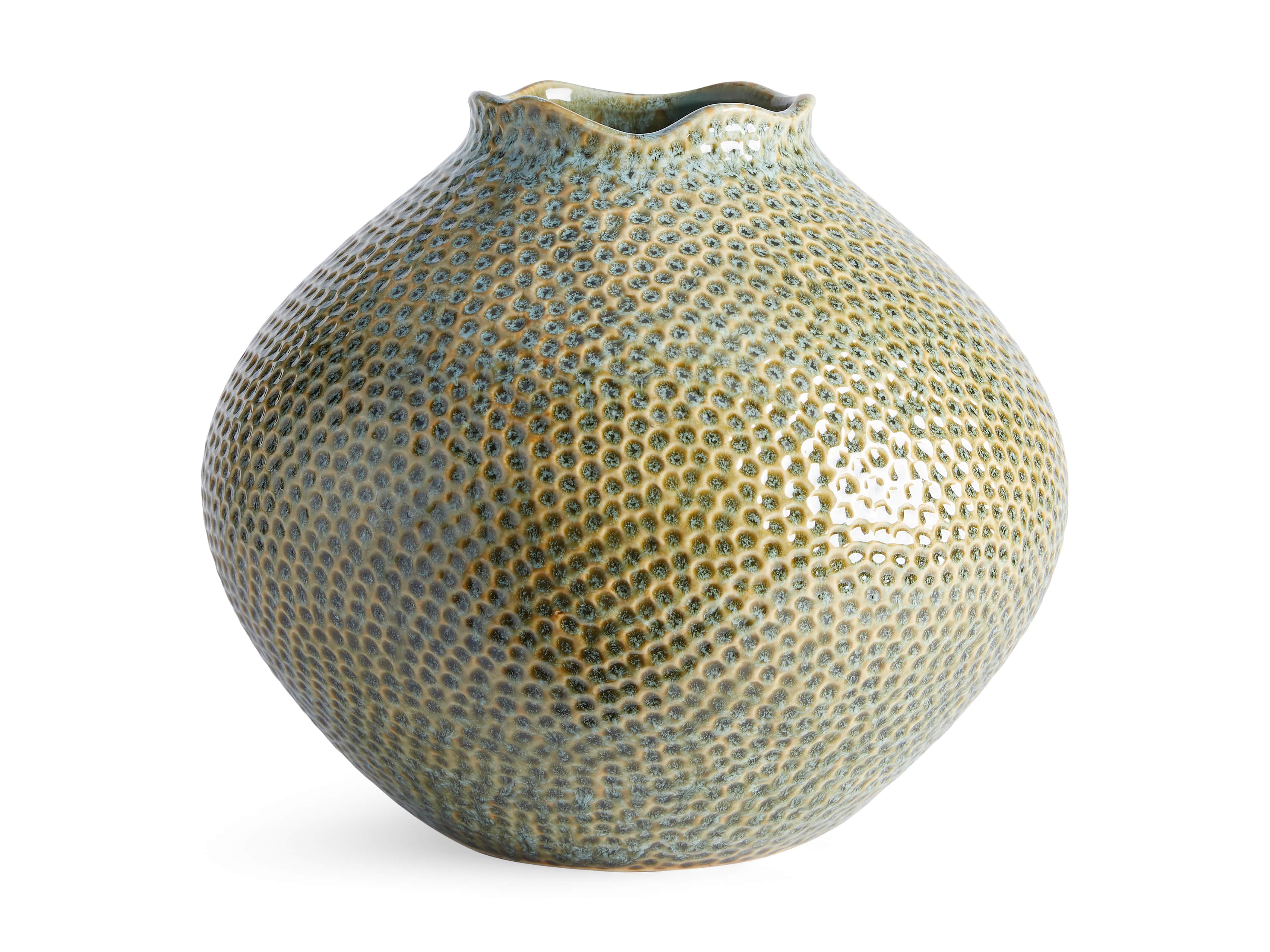 Eva Large Round Vase in Heather, slide 4 of 4