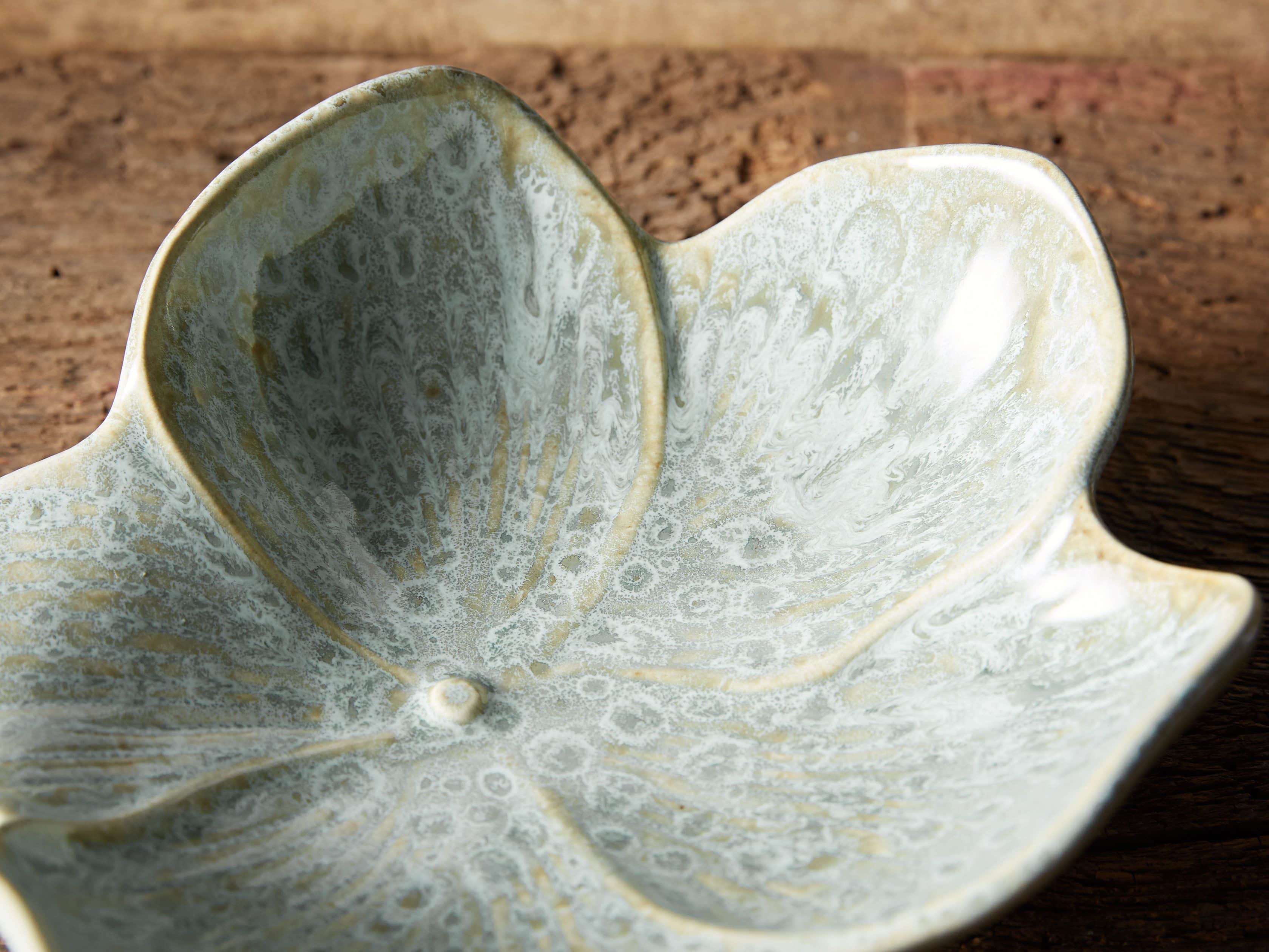 Magnolia 8" Plate in Heather Blue, slide 2 of 5
