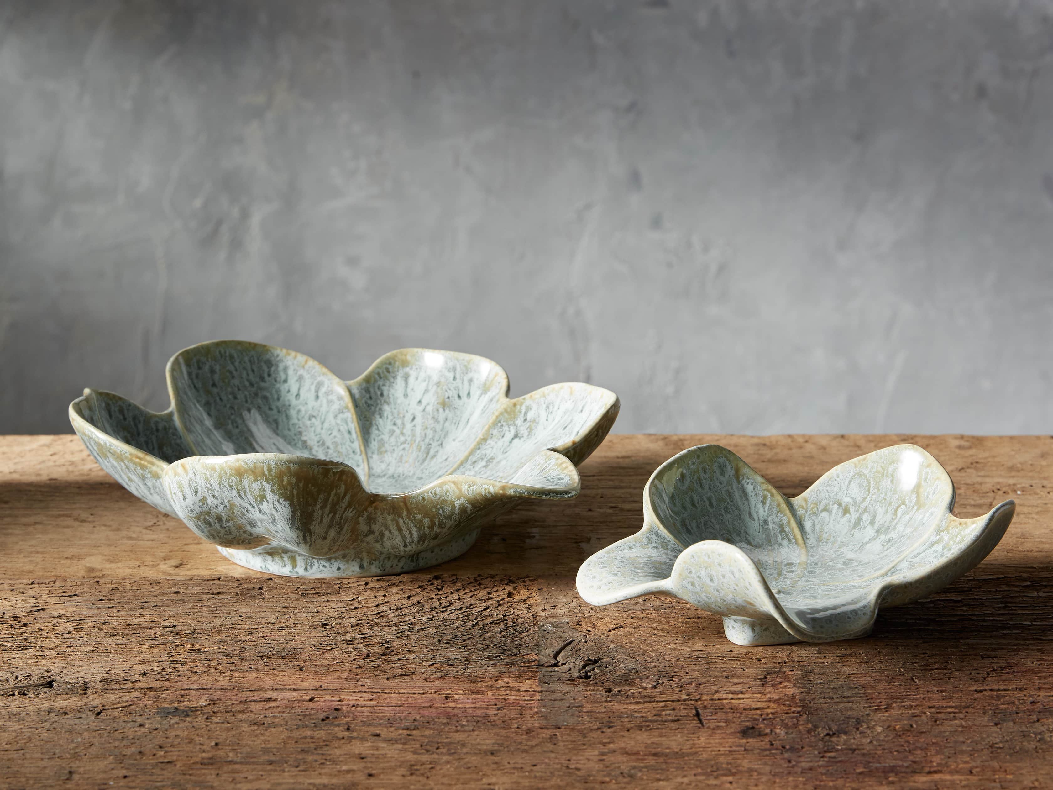 Magnolia 8" Plate in Heather Blue, slide 3 of 5