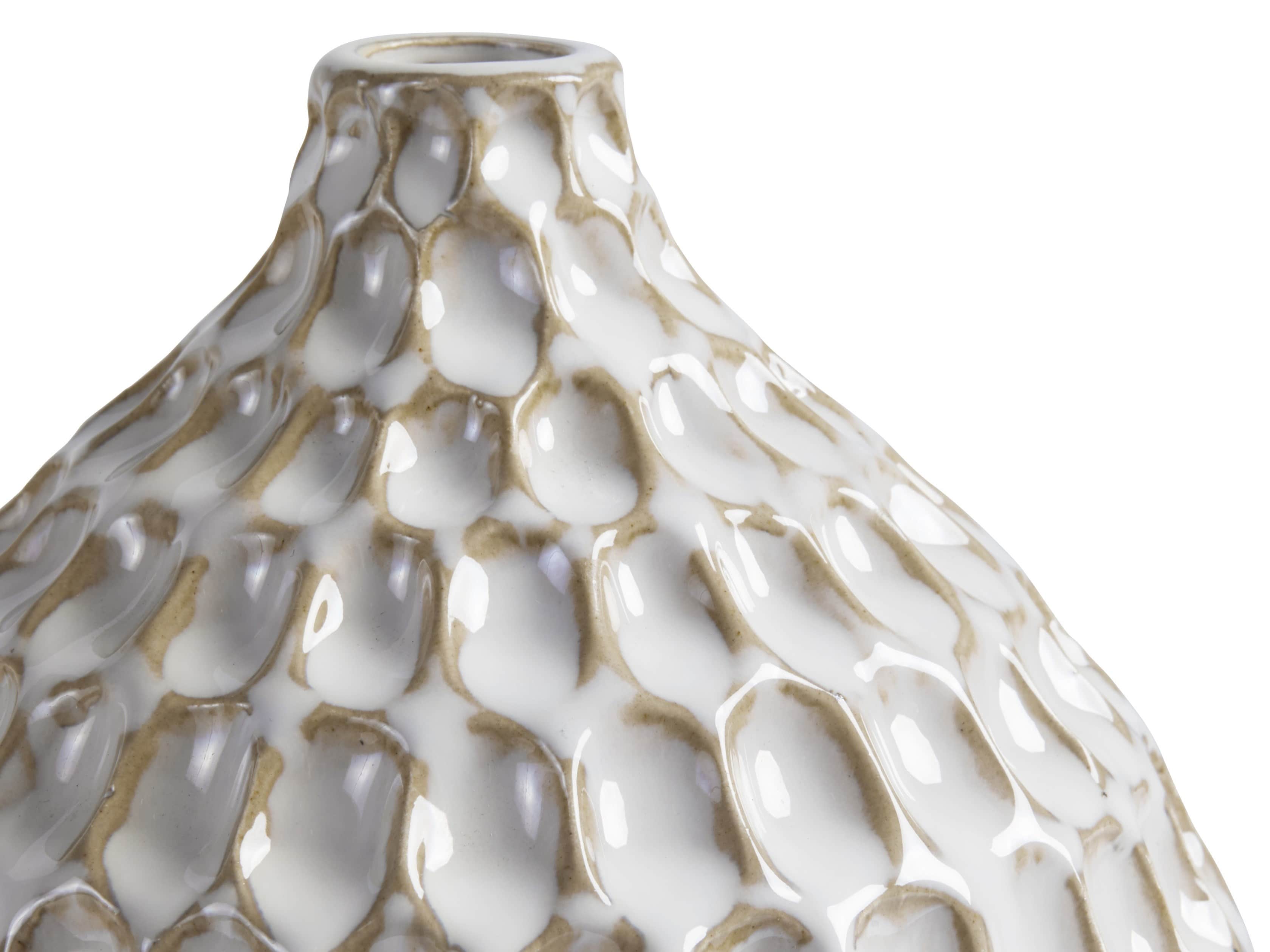 Eva Bud Vase in Cream, slide 2 of 8