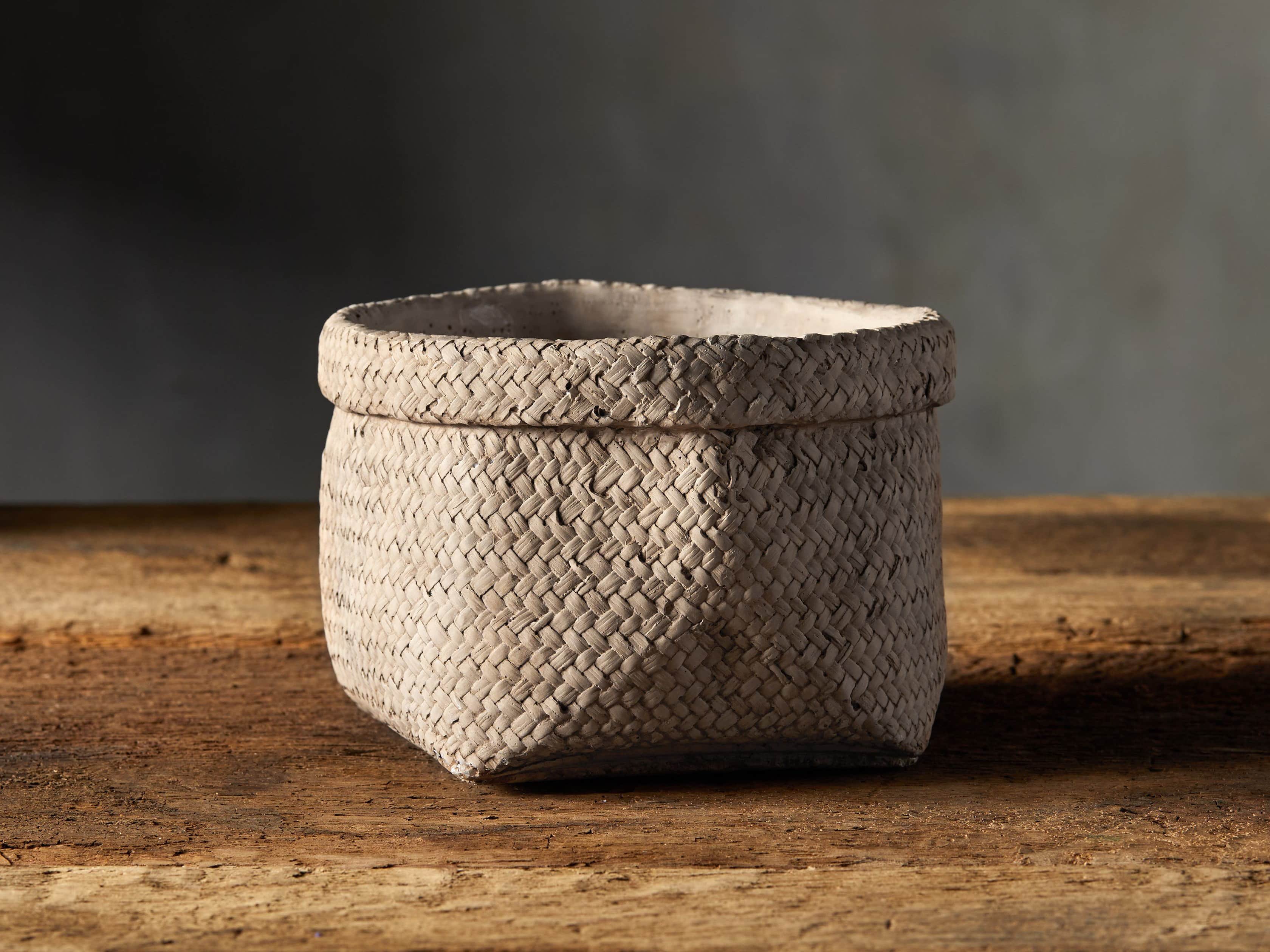 Woven 9" Planter, slide 1 of 6