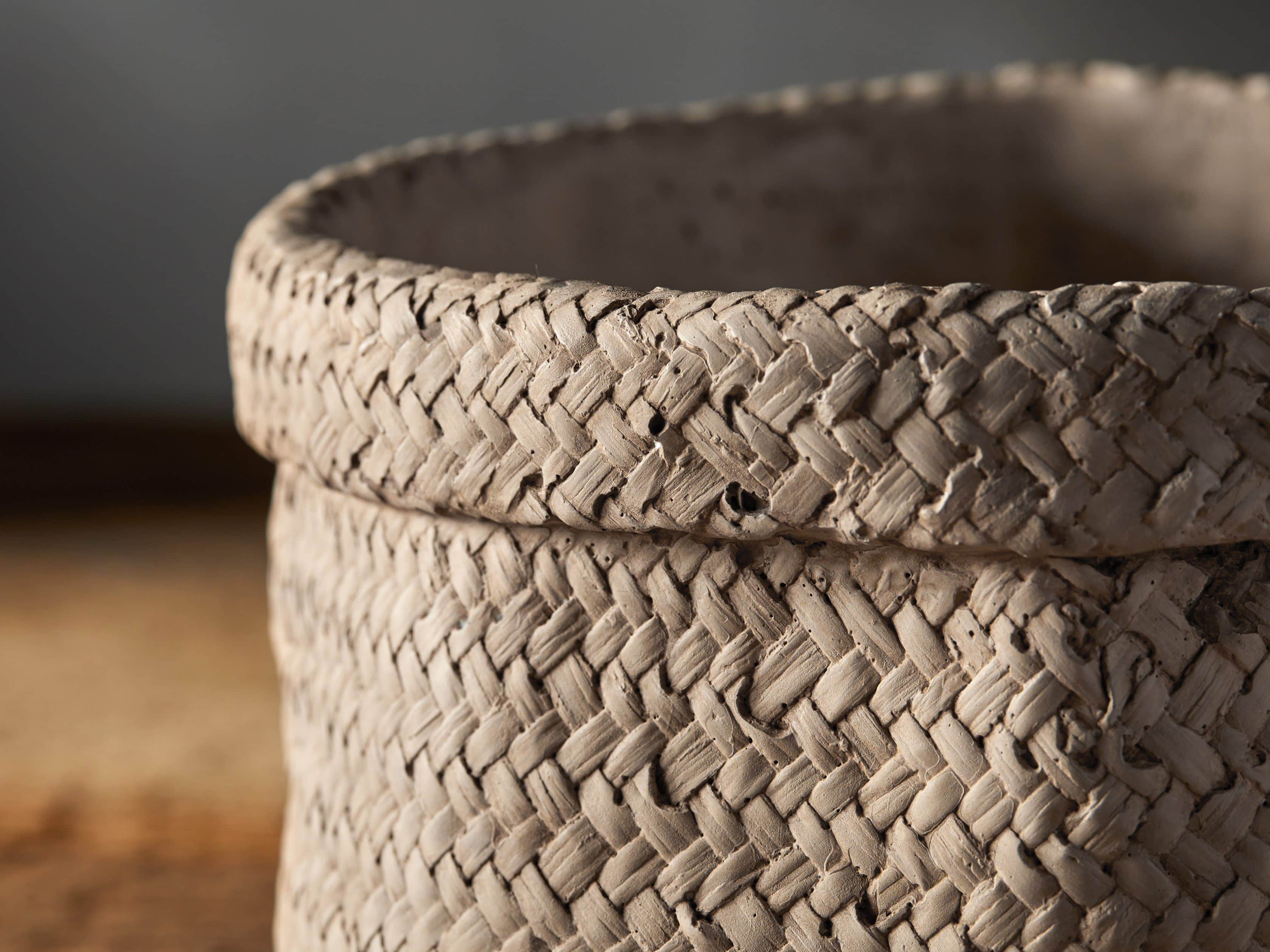 Woven 9" Planter, slide 2 of 6