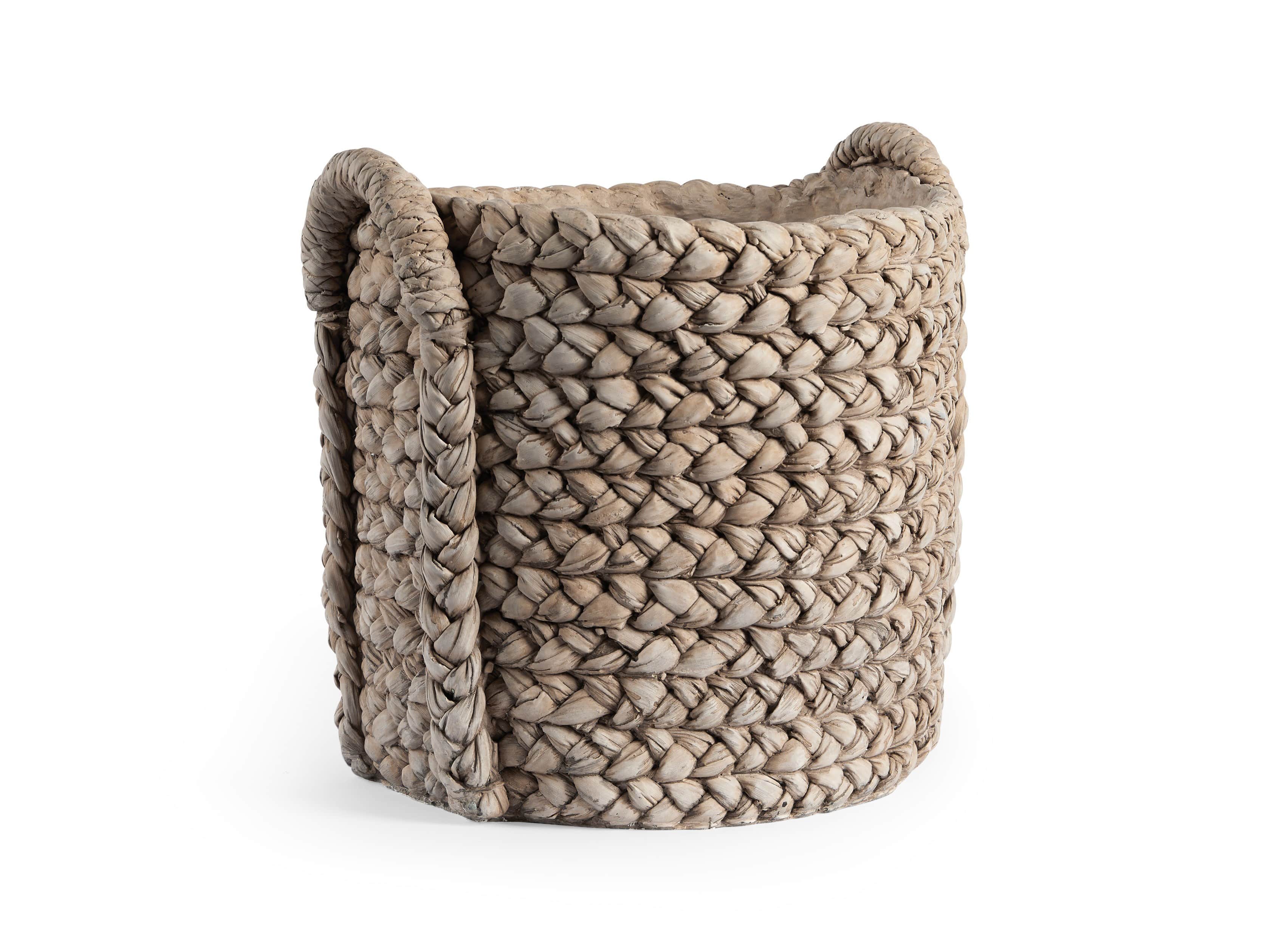 Medium Woven Long-Handle Planter, slide 5 of 5