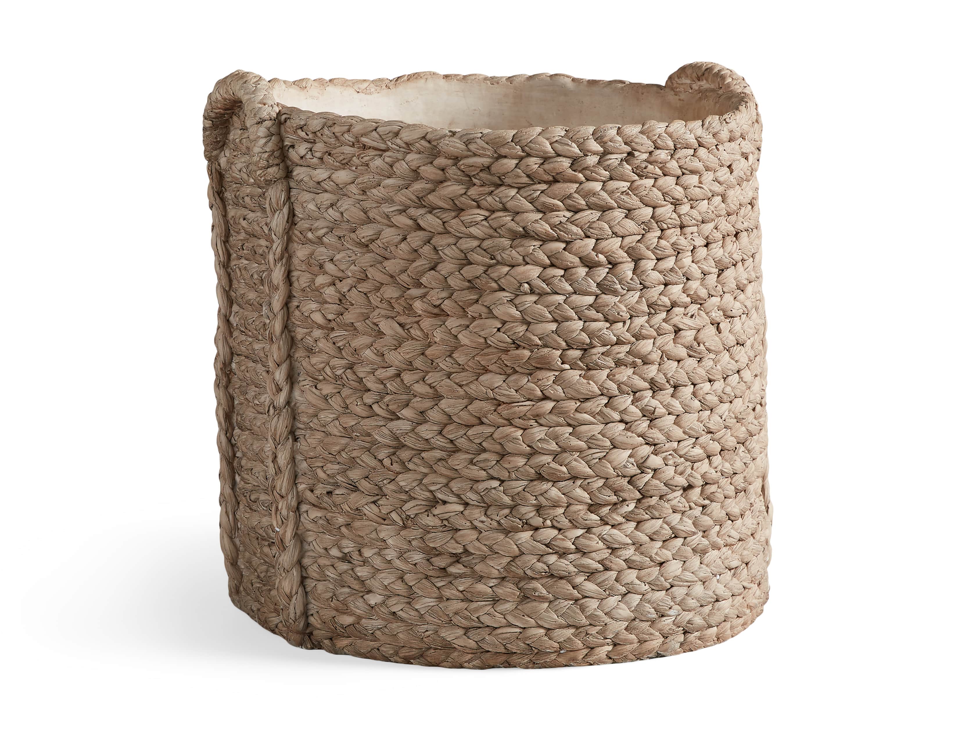 Large Woven Long Handle Planter, slide 6 of 6