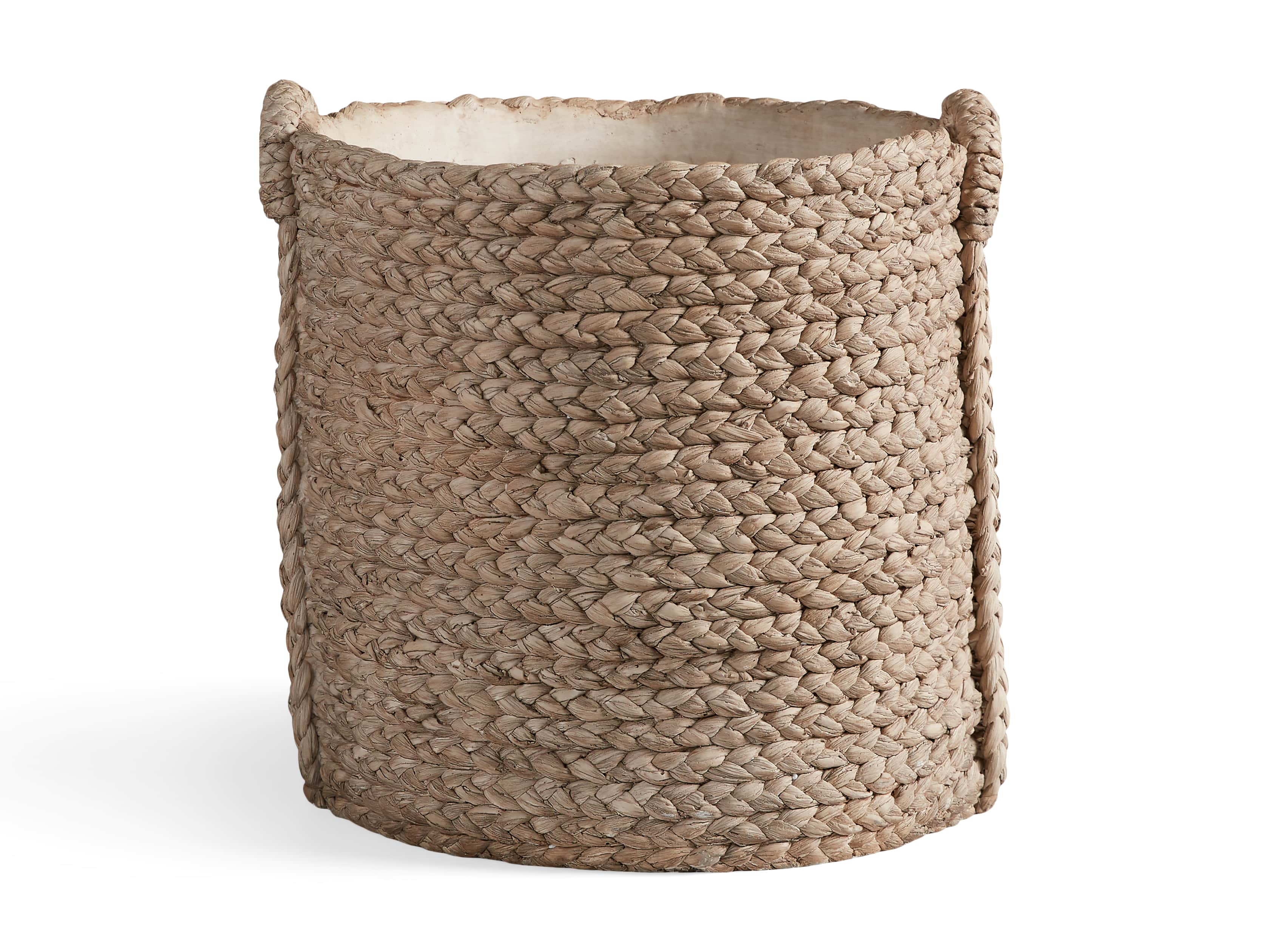 Large Woven Long Handle Planter, slide 5 of 6
