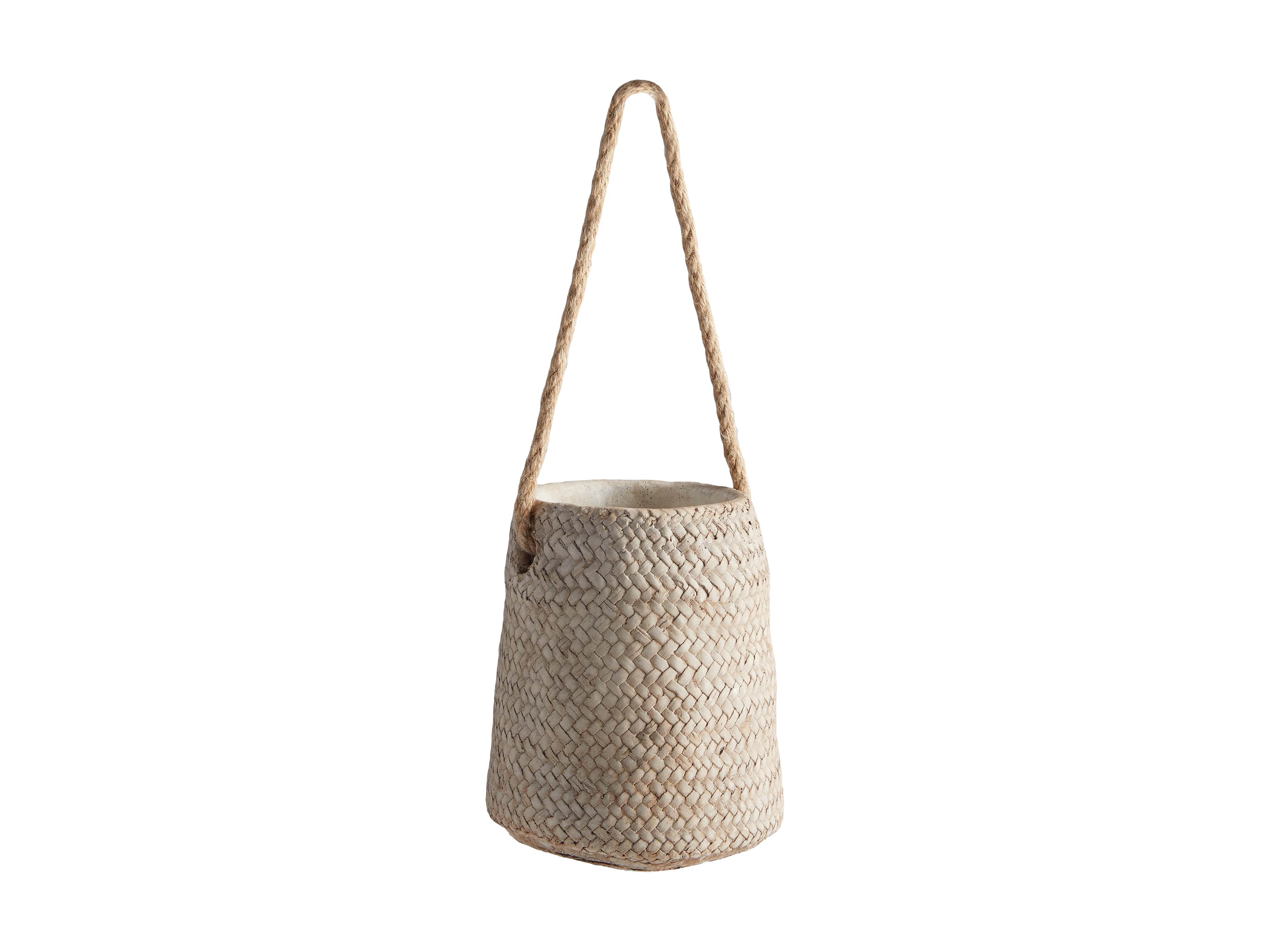 Woven Hanging Planter, slide 5 of 5