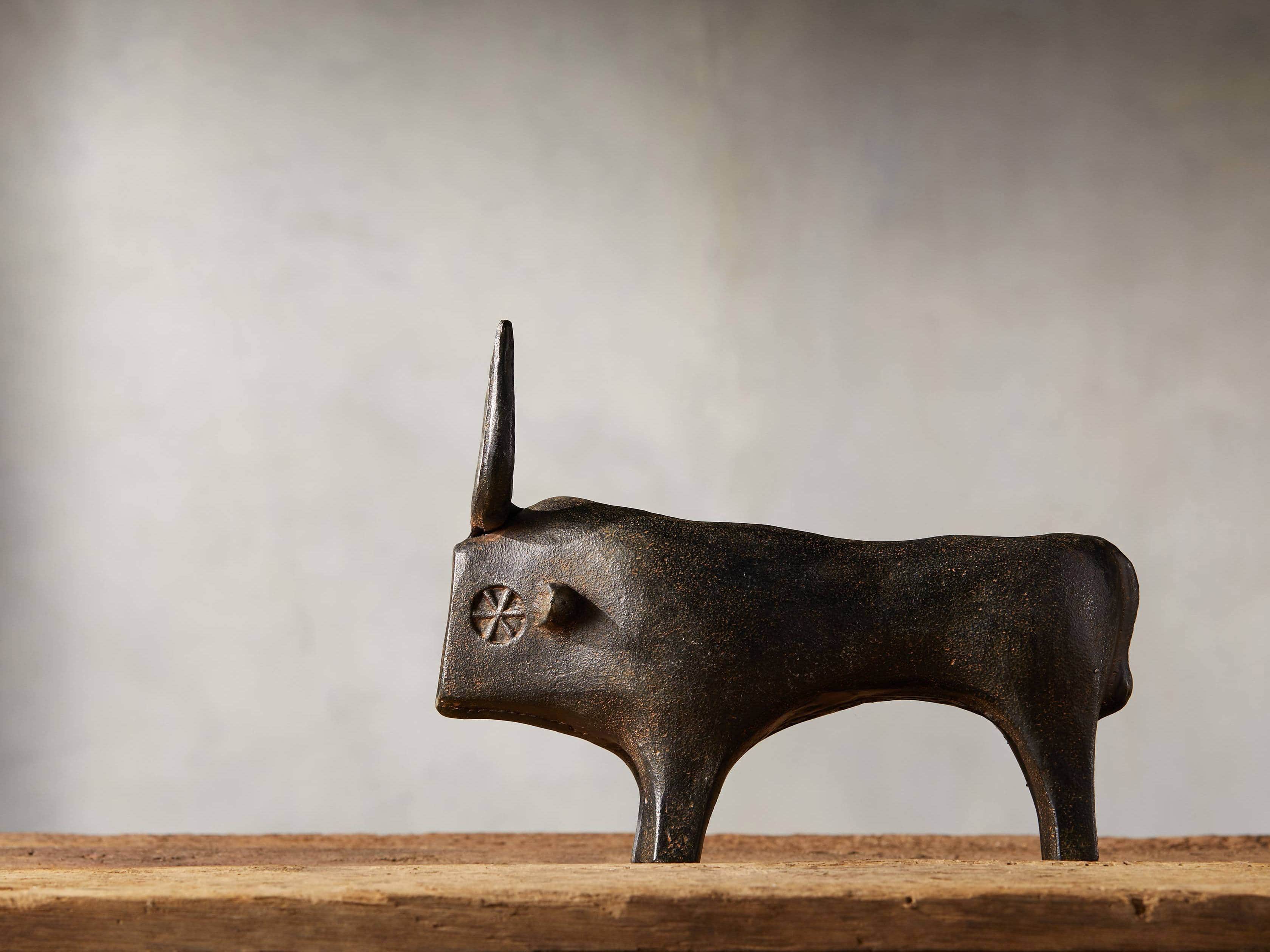 Rustic Iron Bull