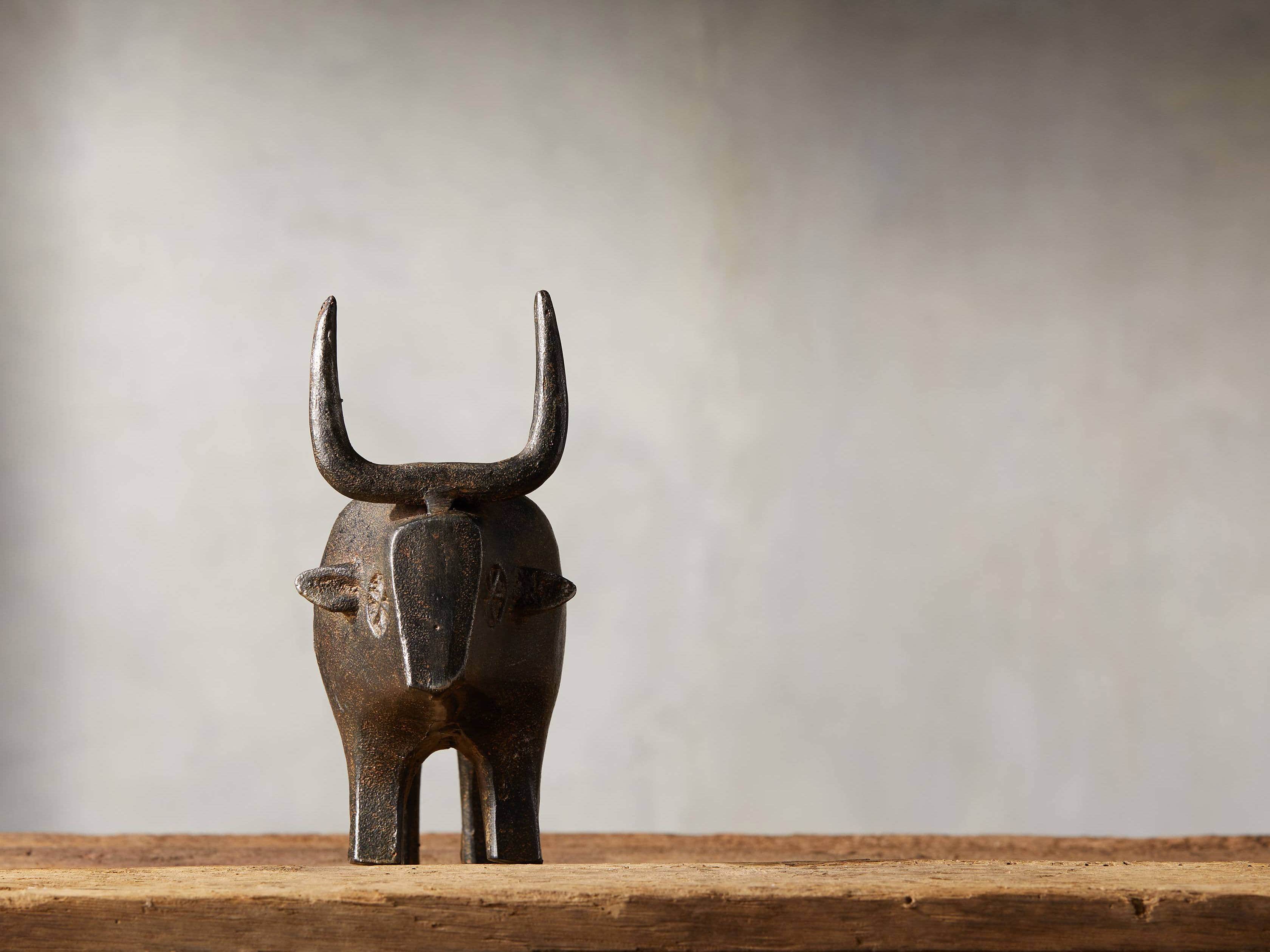 Rustic Iron Bull
