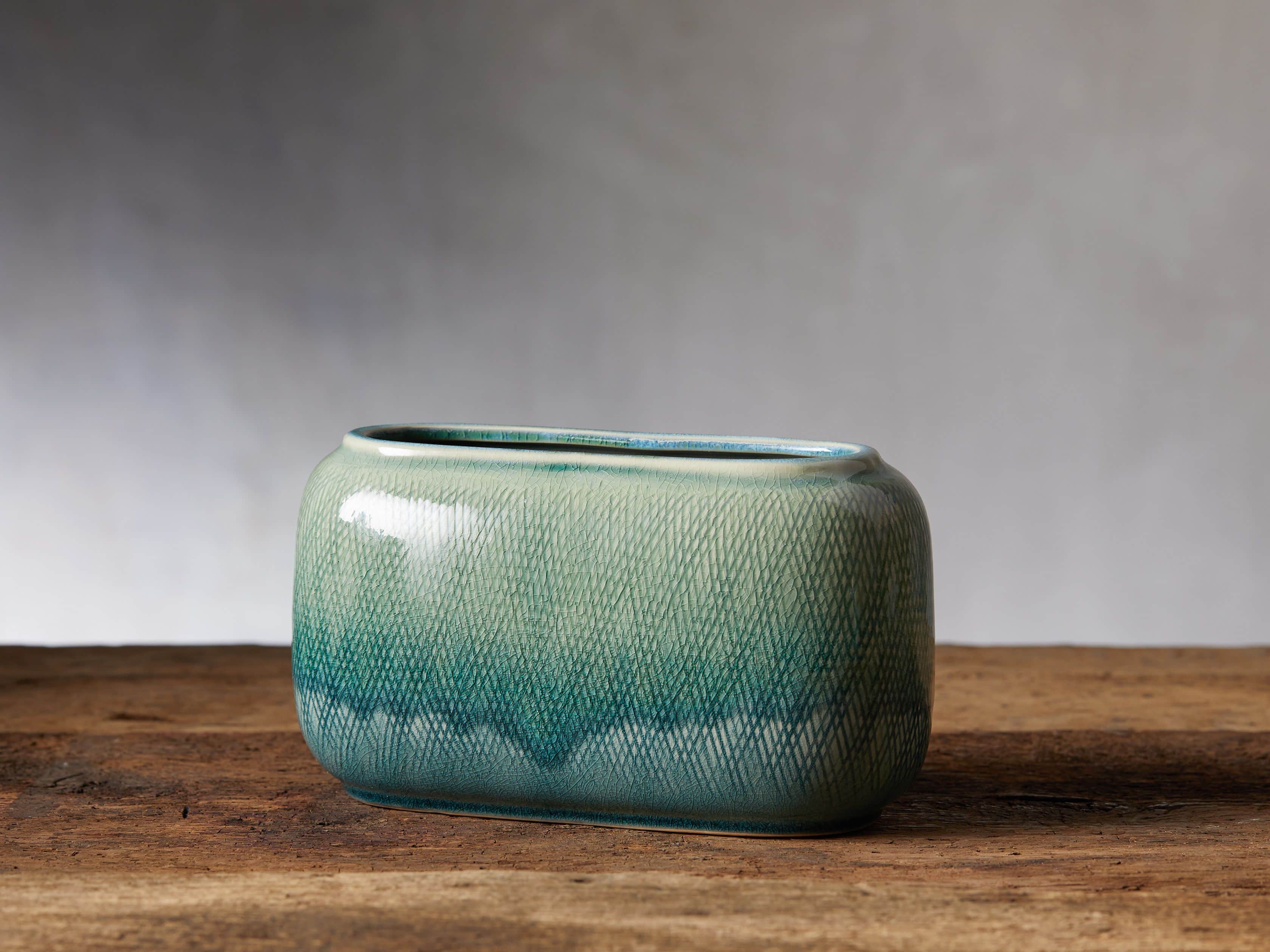 Jade 5.5" Ombre Vase, slide 1 of 4
