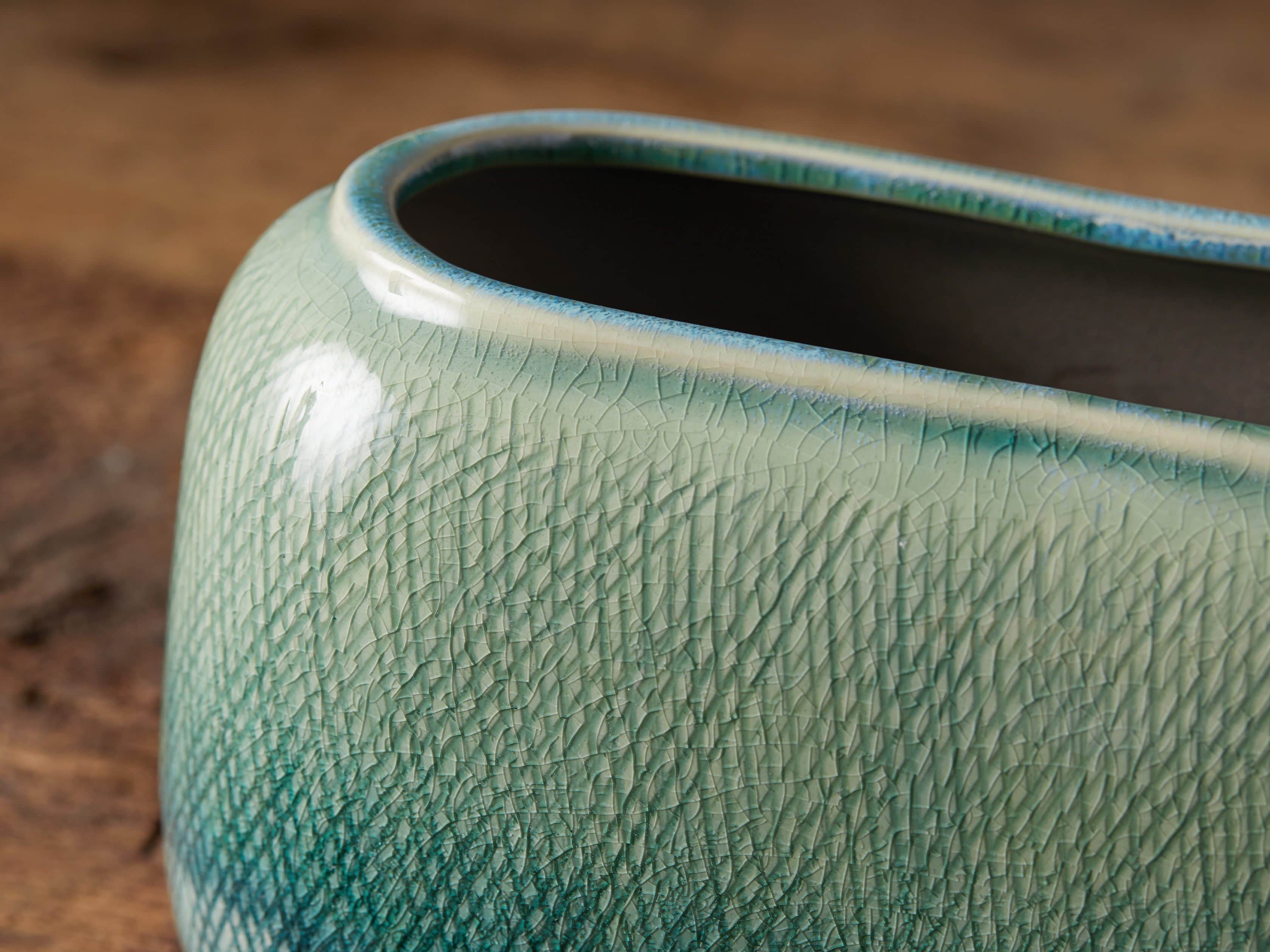Jade 5.5" Ombre Vase, slide 2 of 4