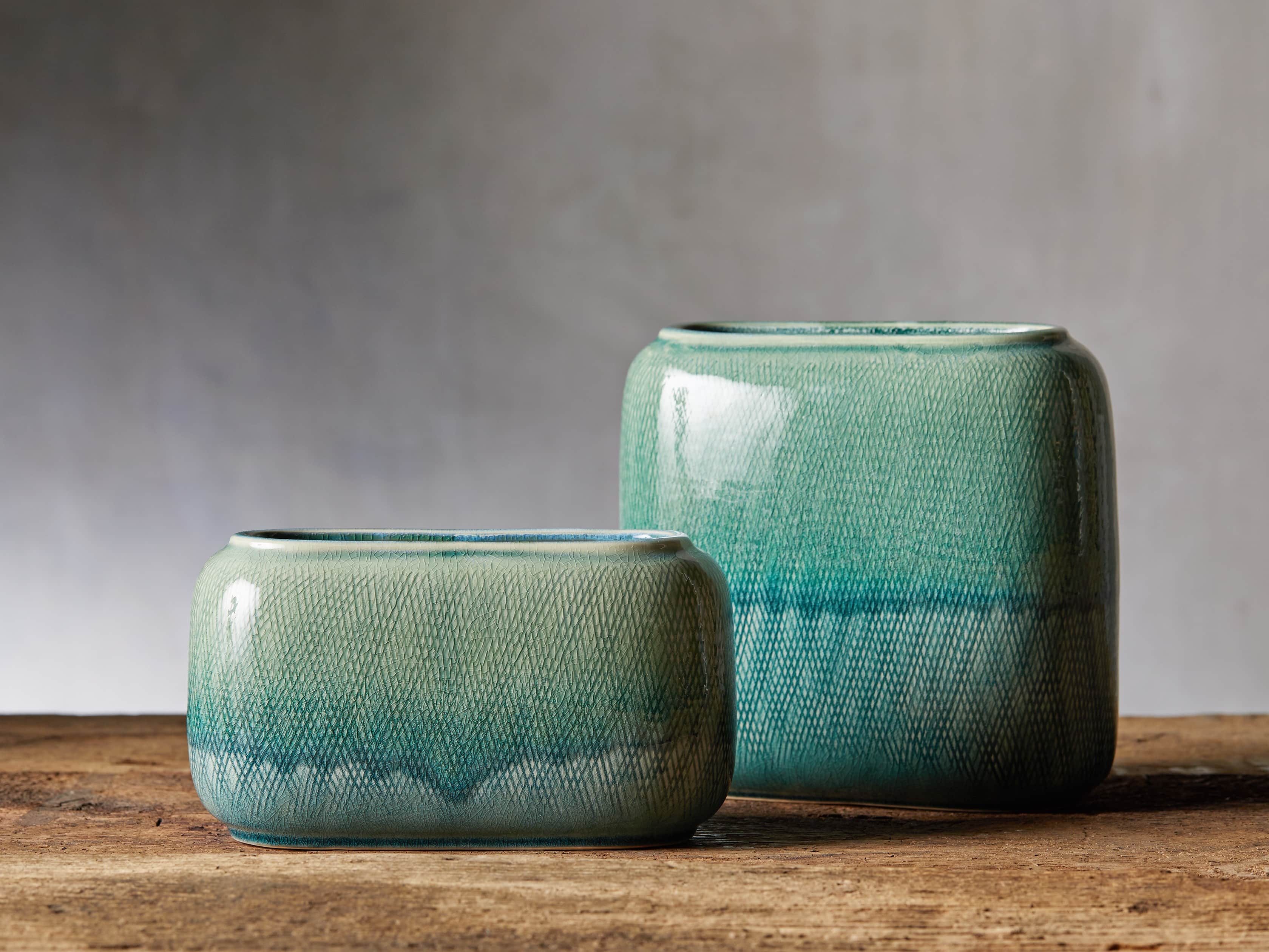 Jade 5.5" Ombre Vase, slide 3 of 4