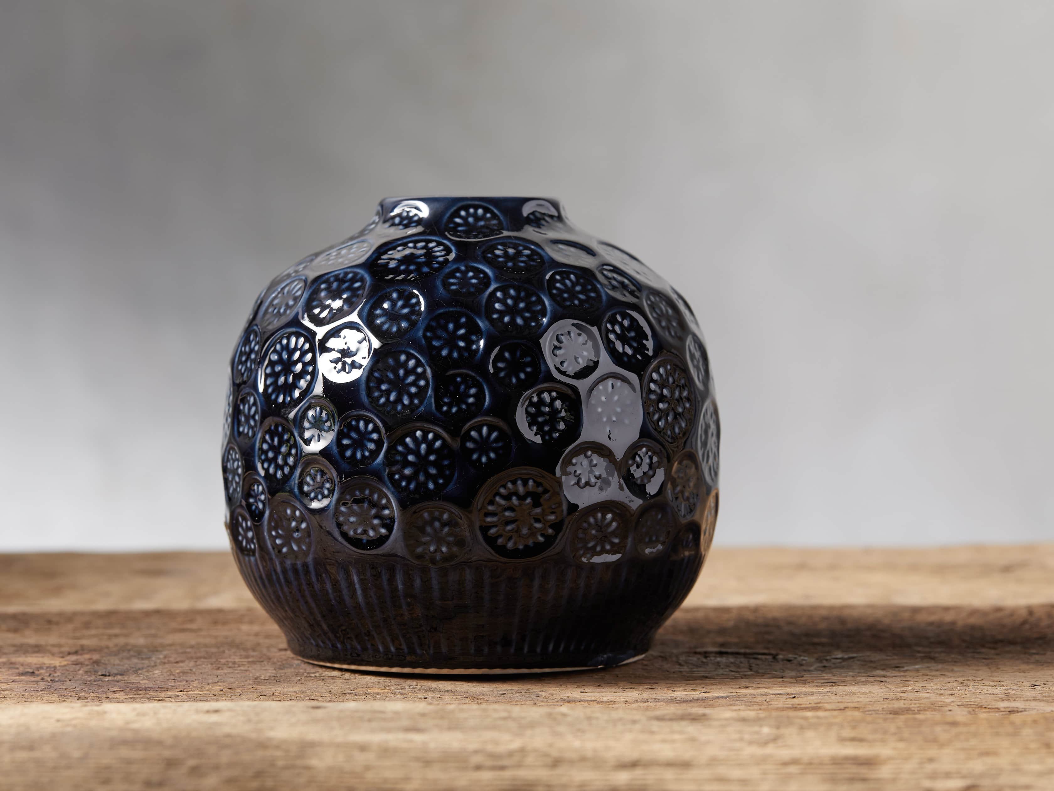 Textured 8" Vase