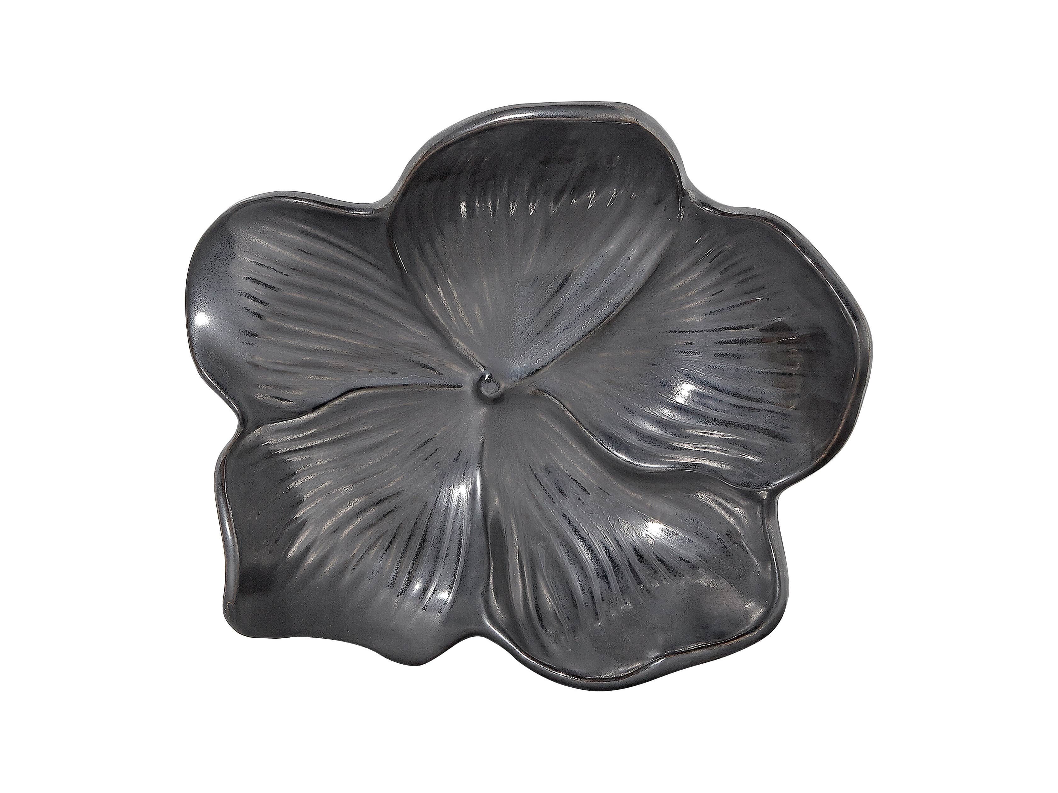 Magnolia 8" Plate in Matte Black, slide 4 of 4