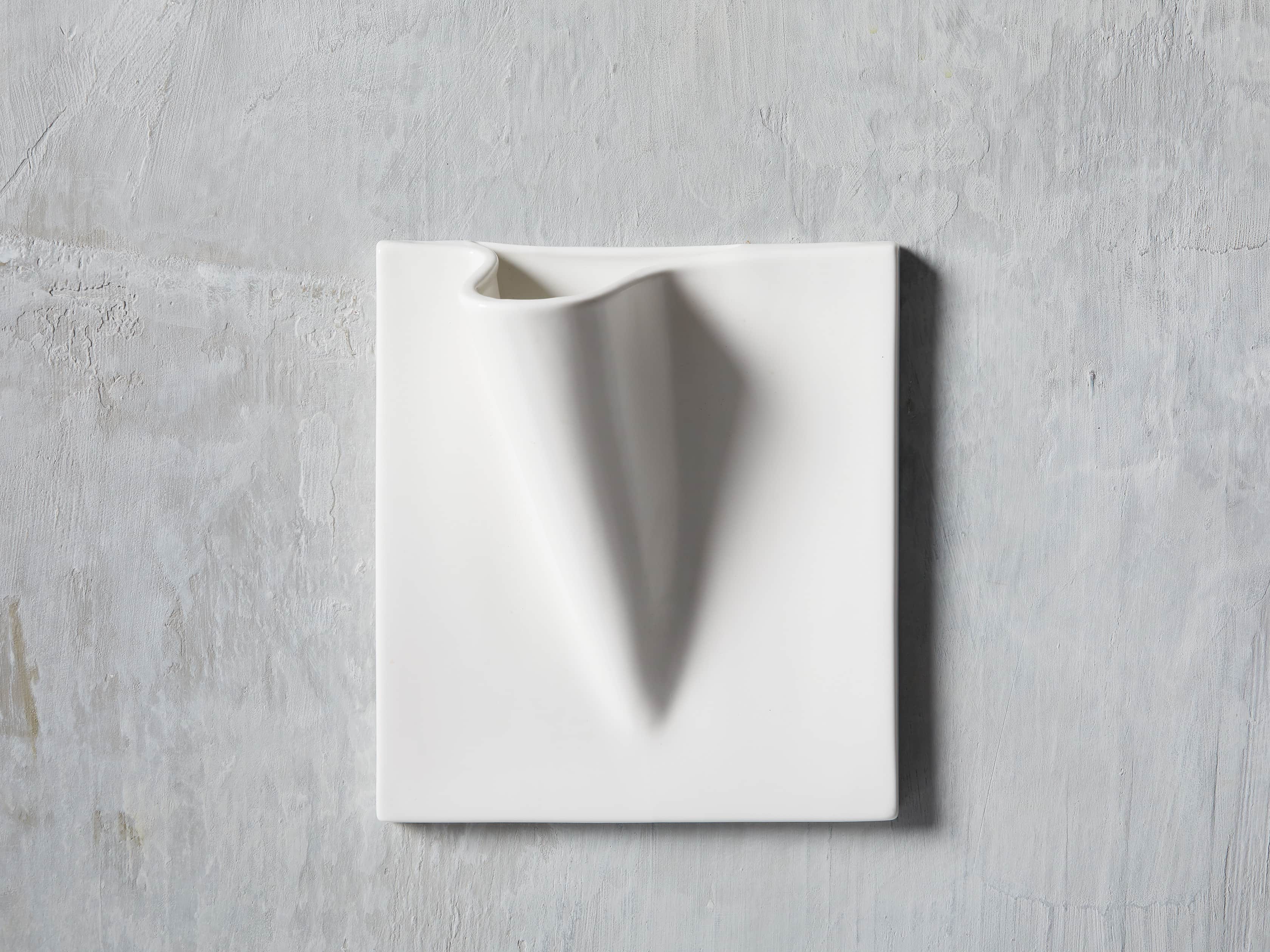 Small Matte Wall Pocket Vase, slide 1 of 3