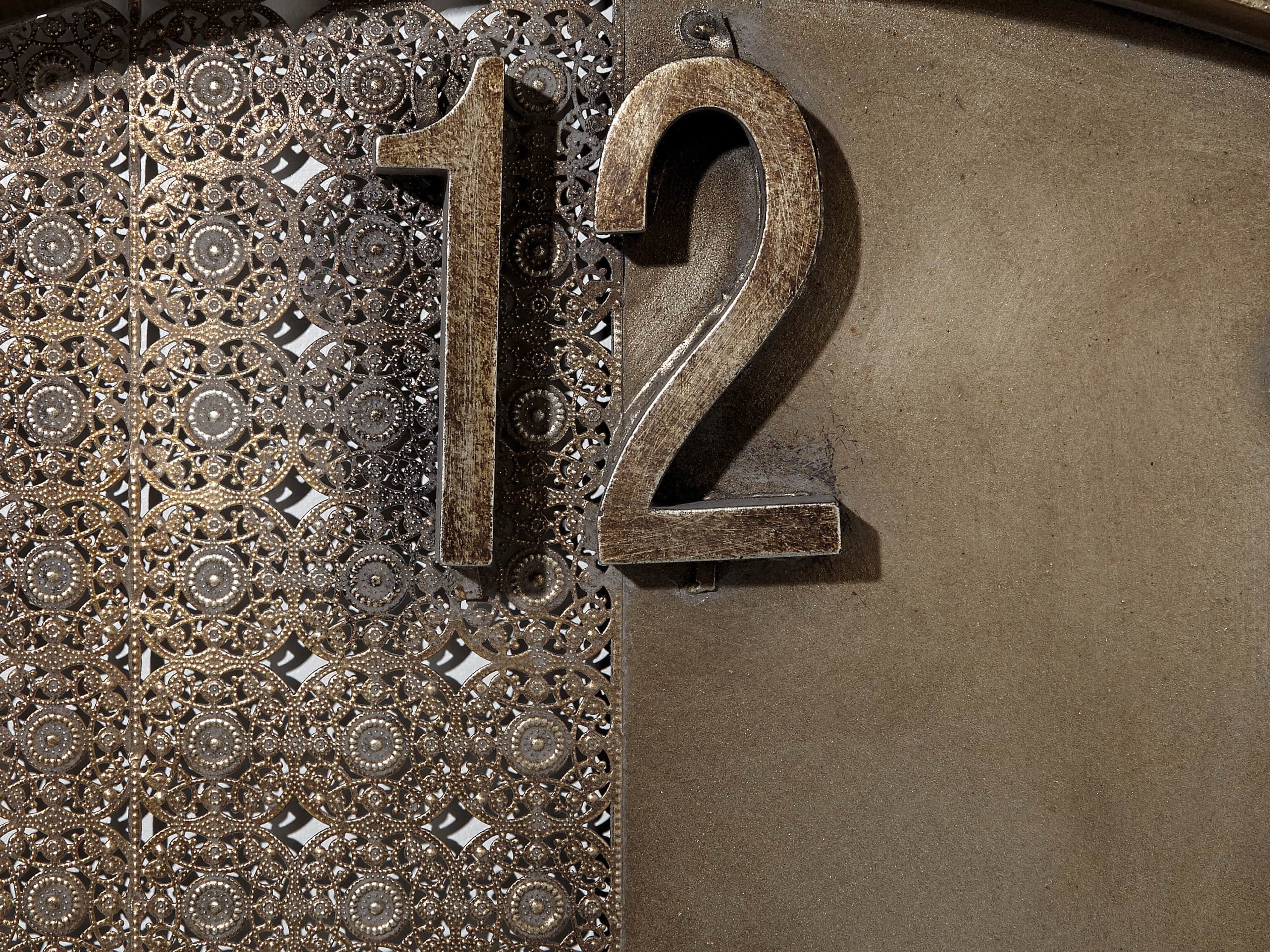 Merida 39" Clock in Antique Gold, slide 2 of 4