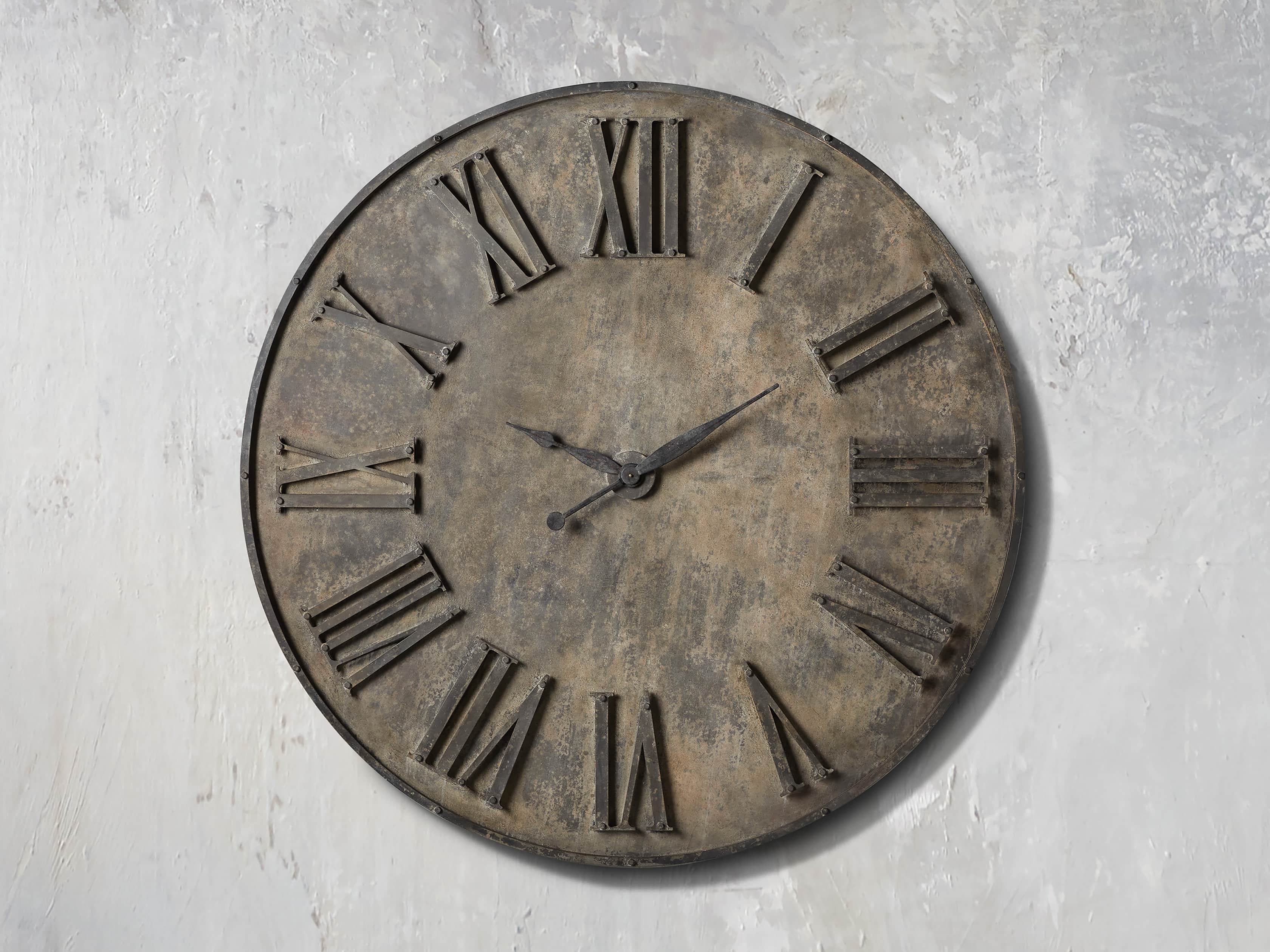 Buy Handcrafted Mango Wood Designer Wall Clock at 22% OFF Online