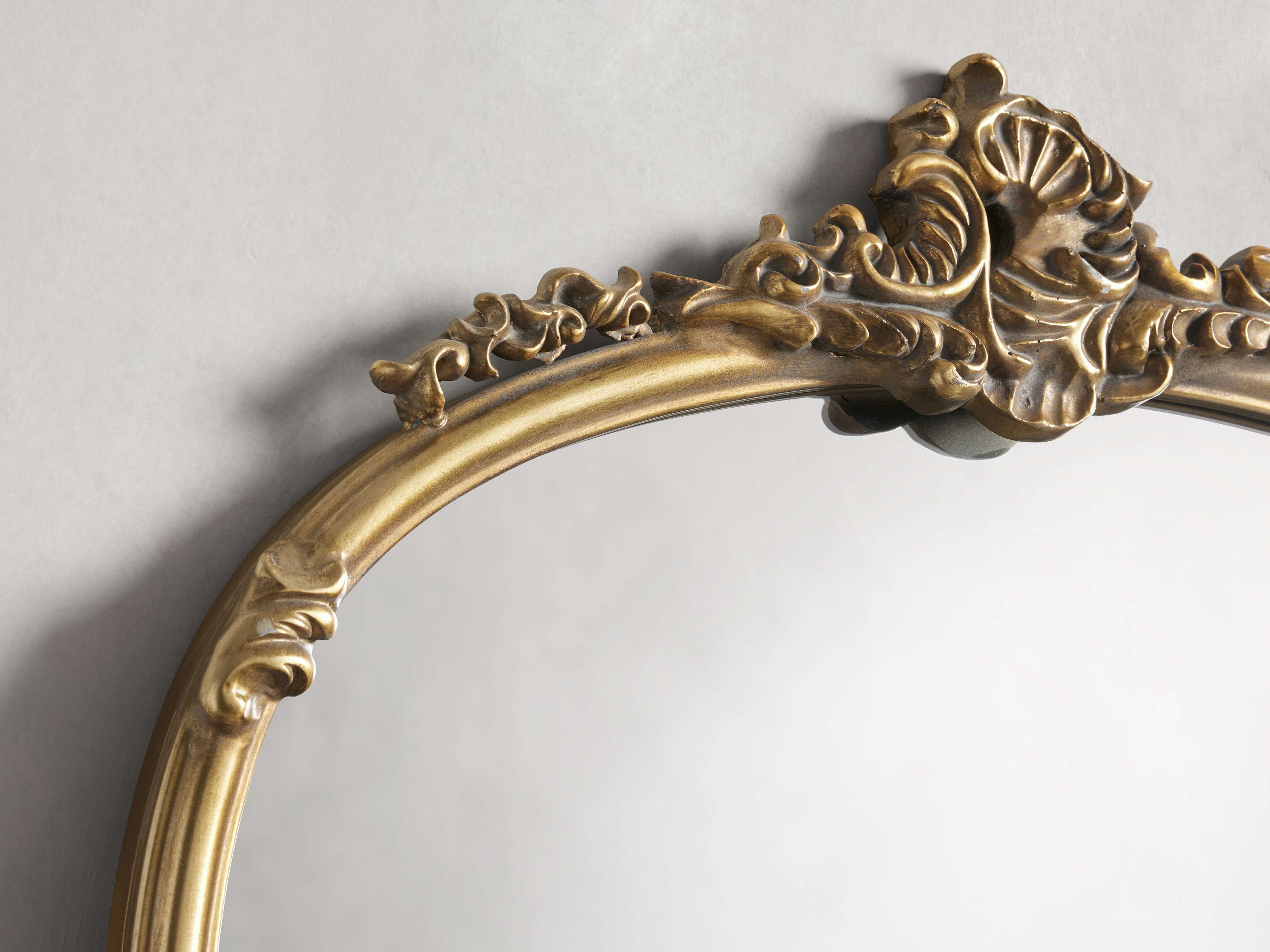 Amelie Wall Mirror in Gold, slide 3 of 5