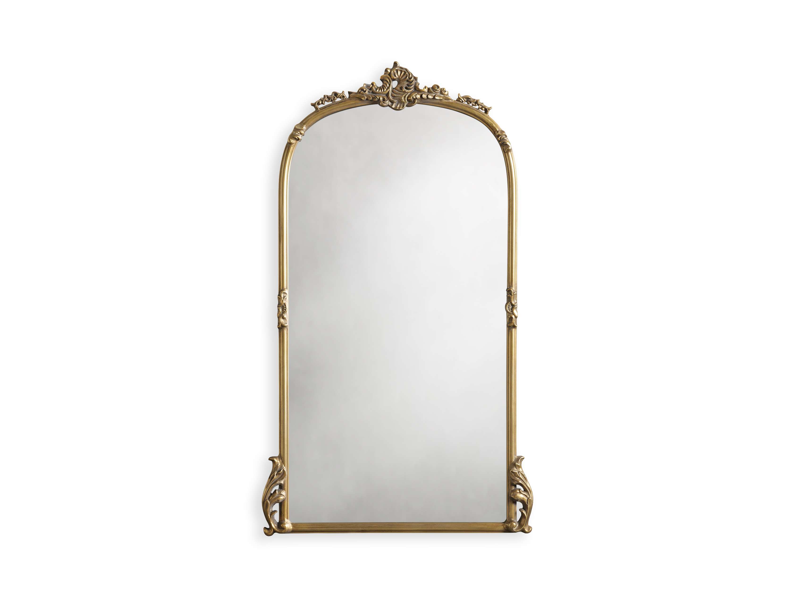 Amelie Mirror In Gold Arhaus