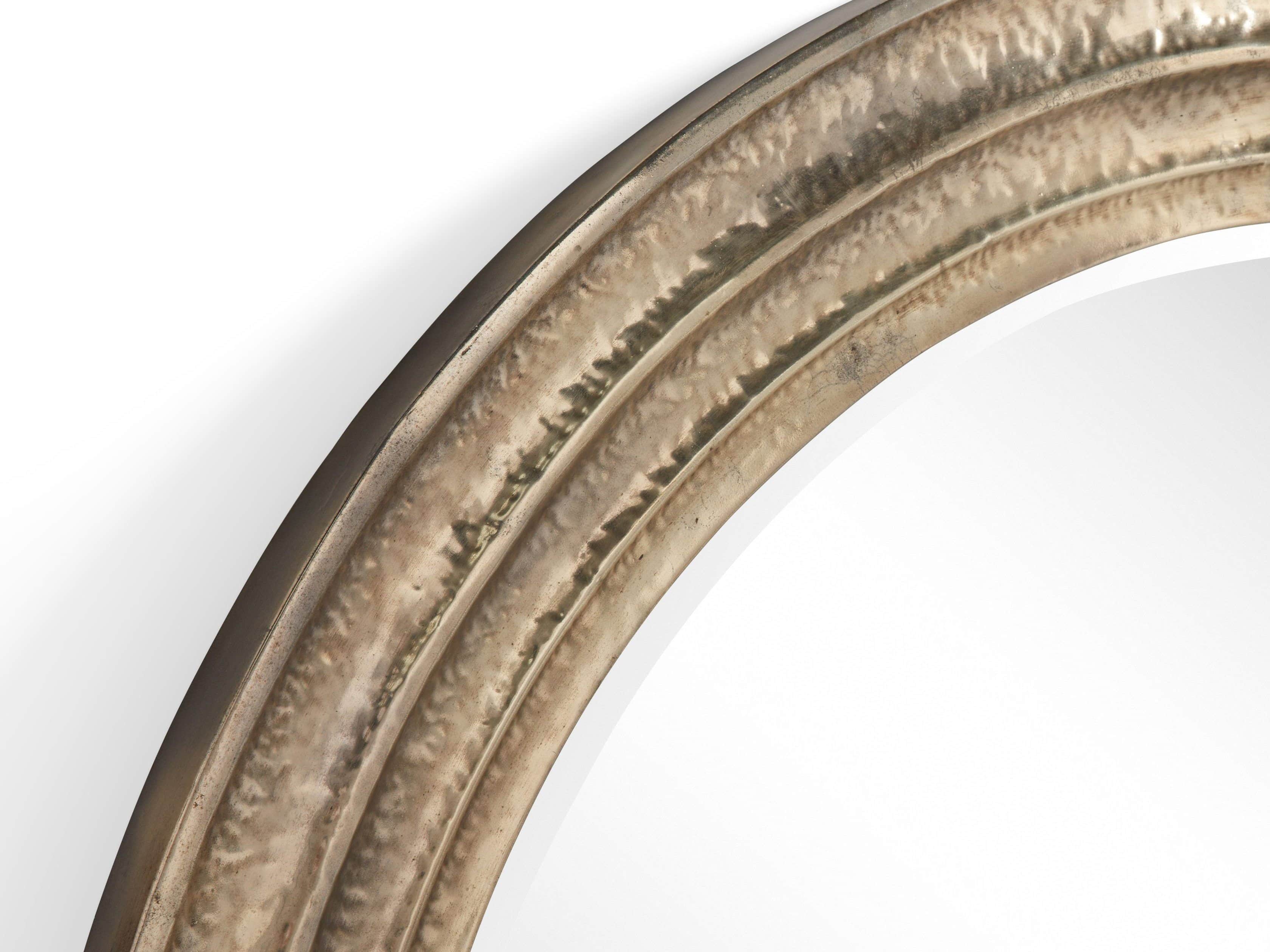 GRAND STEPPED 67" ROUND MIRROR, slide 2 of 4