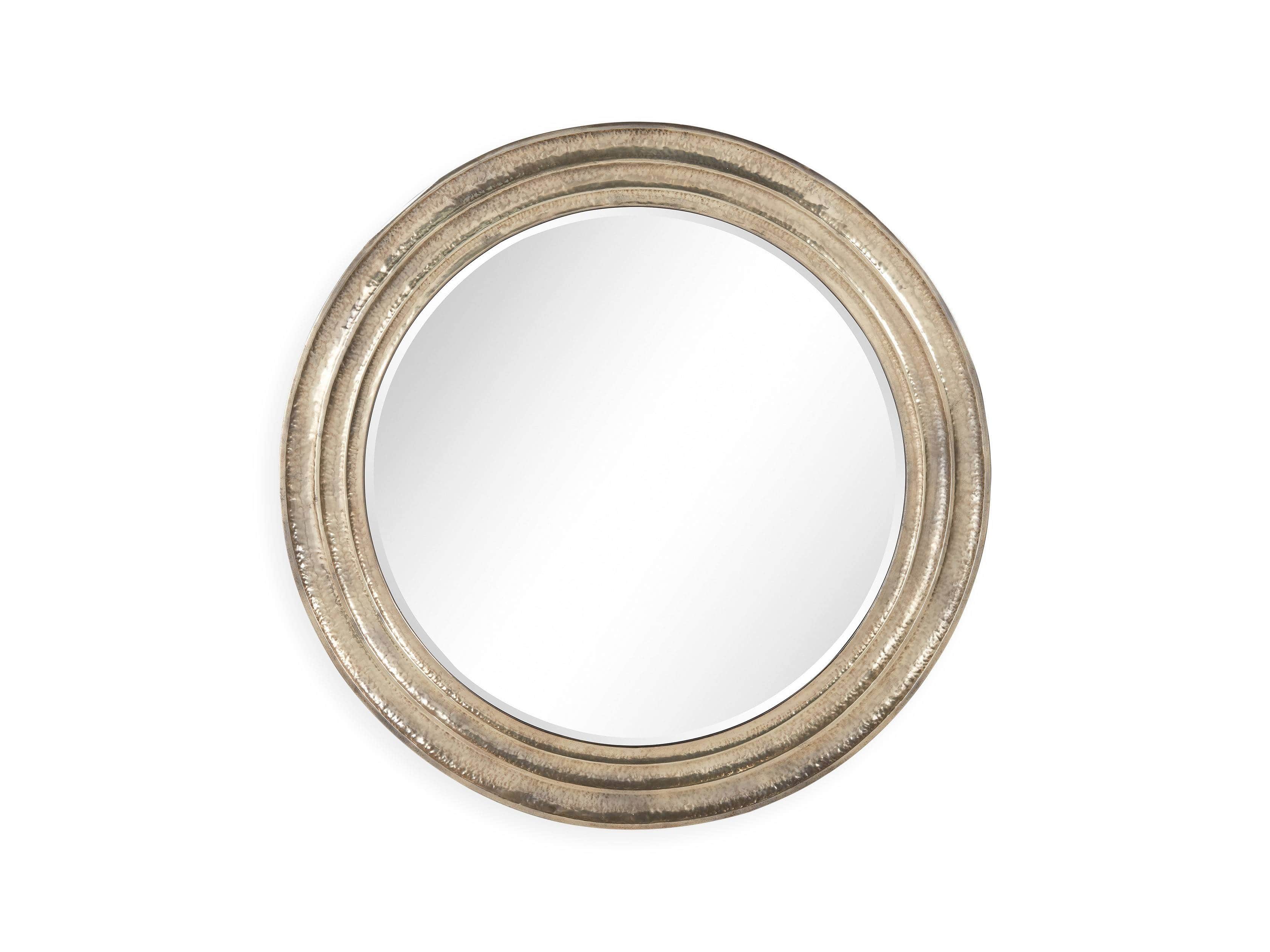 GRAND STEPPED 67" ROUND MIRROR, slide 3 of 4