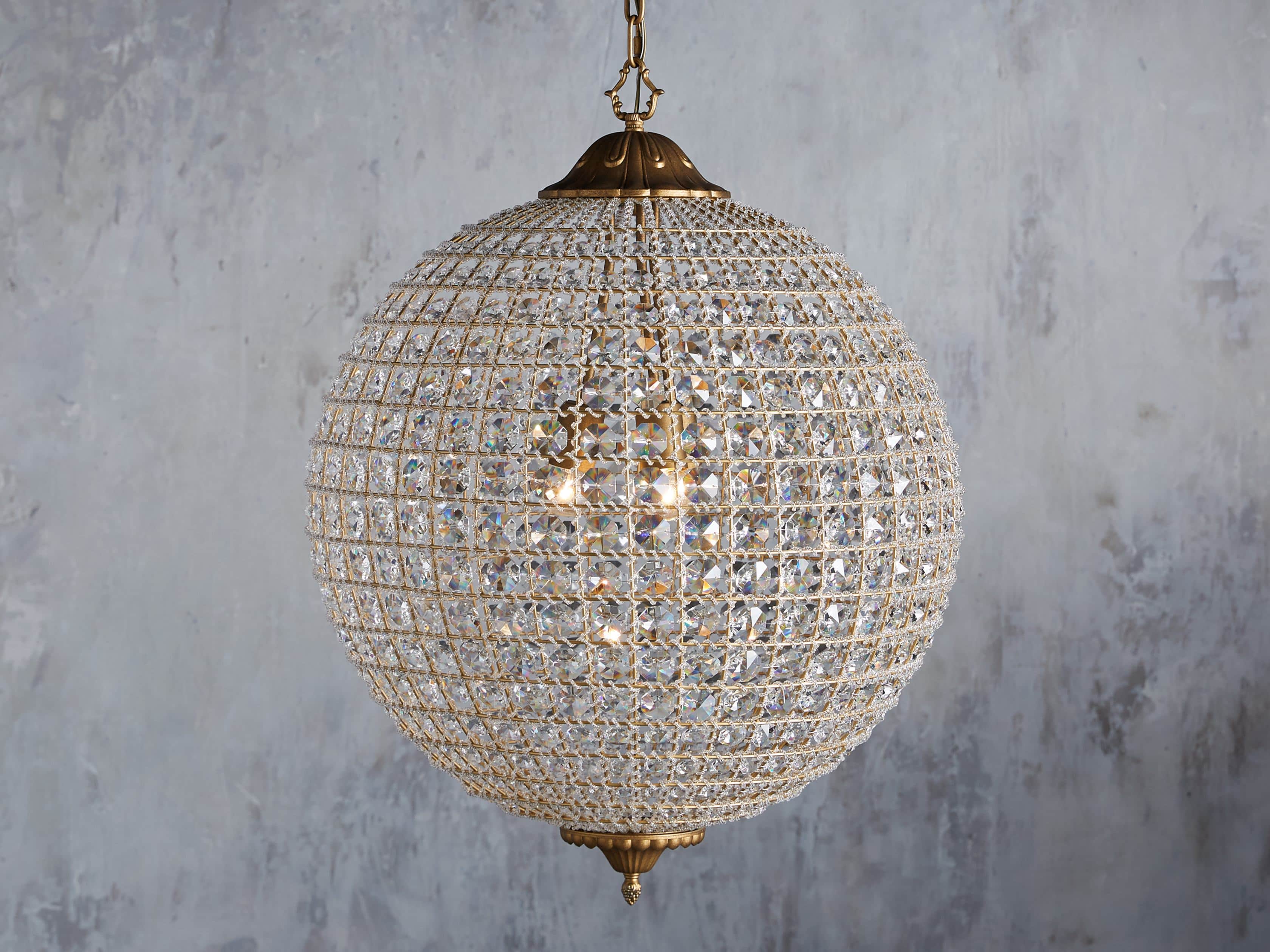 Shop poppy large chandelier from Arhaus on Openhaus