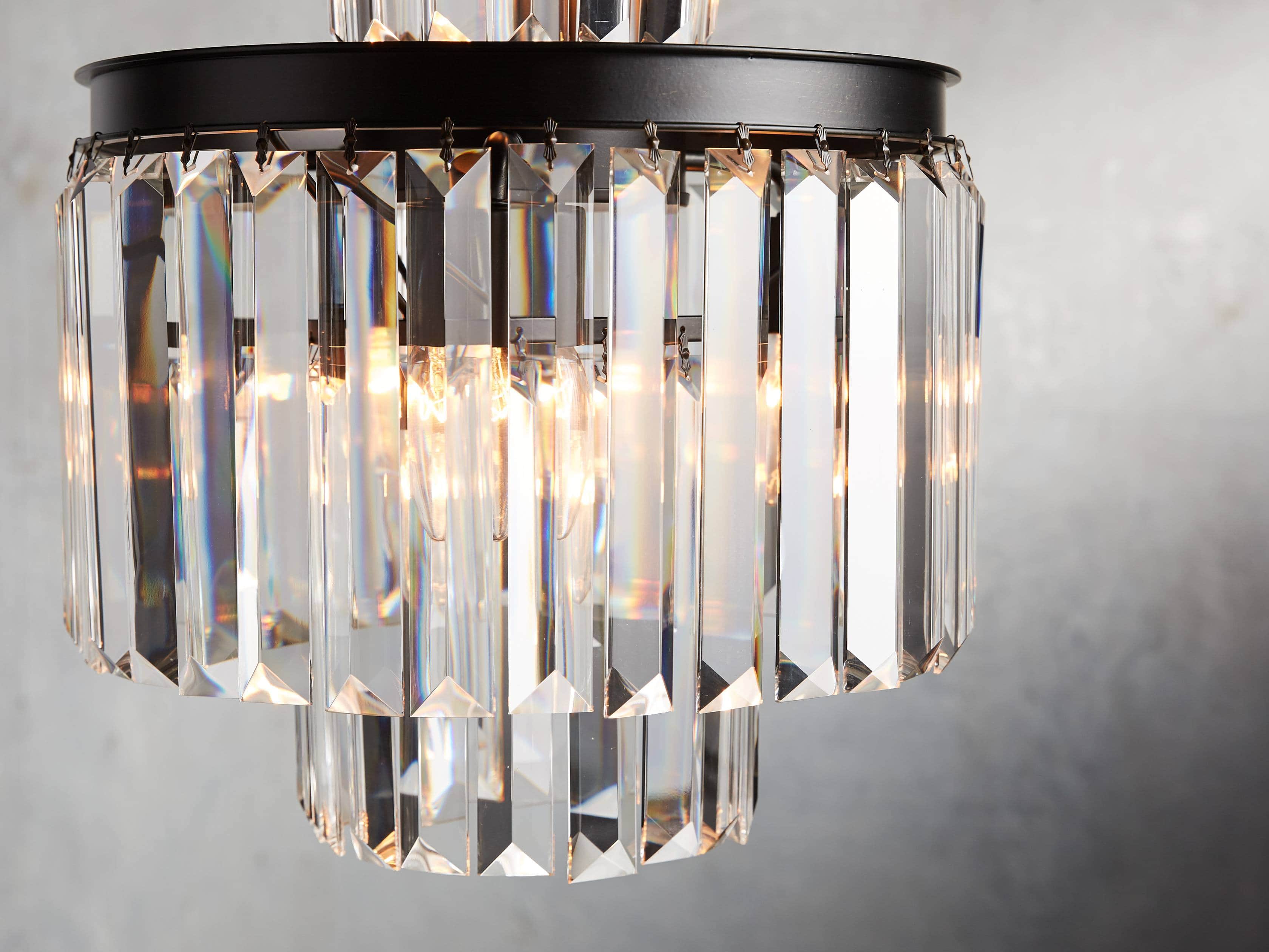 LEYLAND 6-LIGHT CHANDELIER IN BRONZE, slide 2 of 5