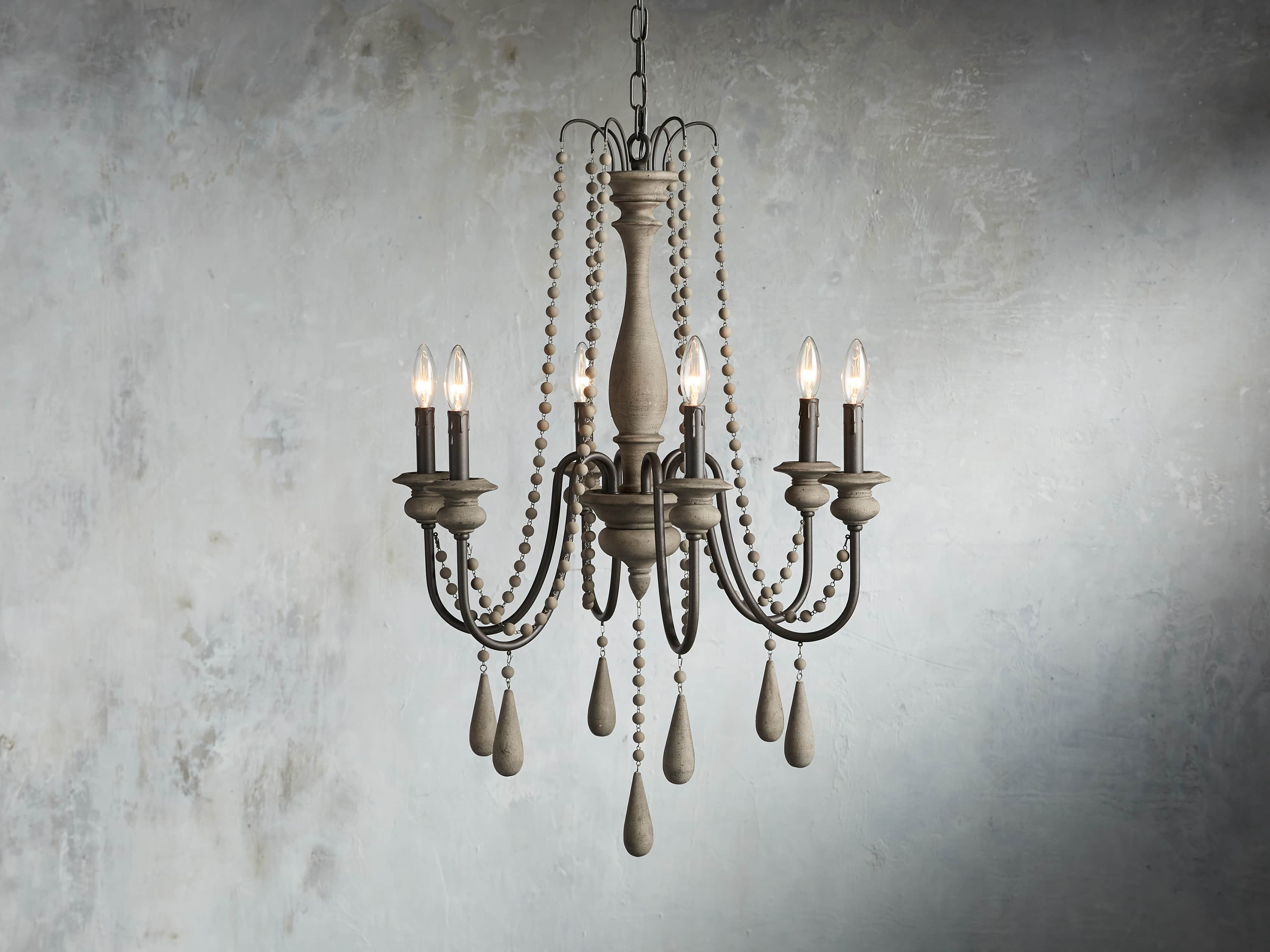 Louise Chandelier - Come take a peek at more Arhaus French Vintage Timeless Furniture, Decor and Lighting on Hello Lovely Studio.