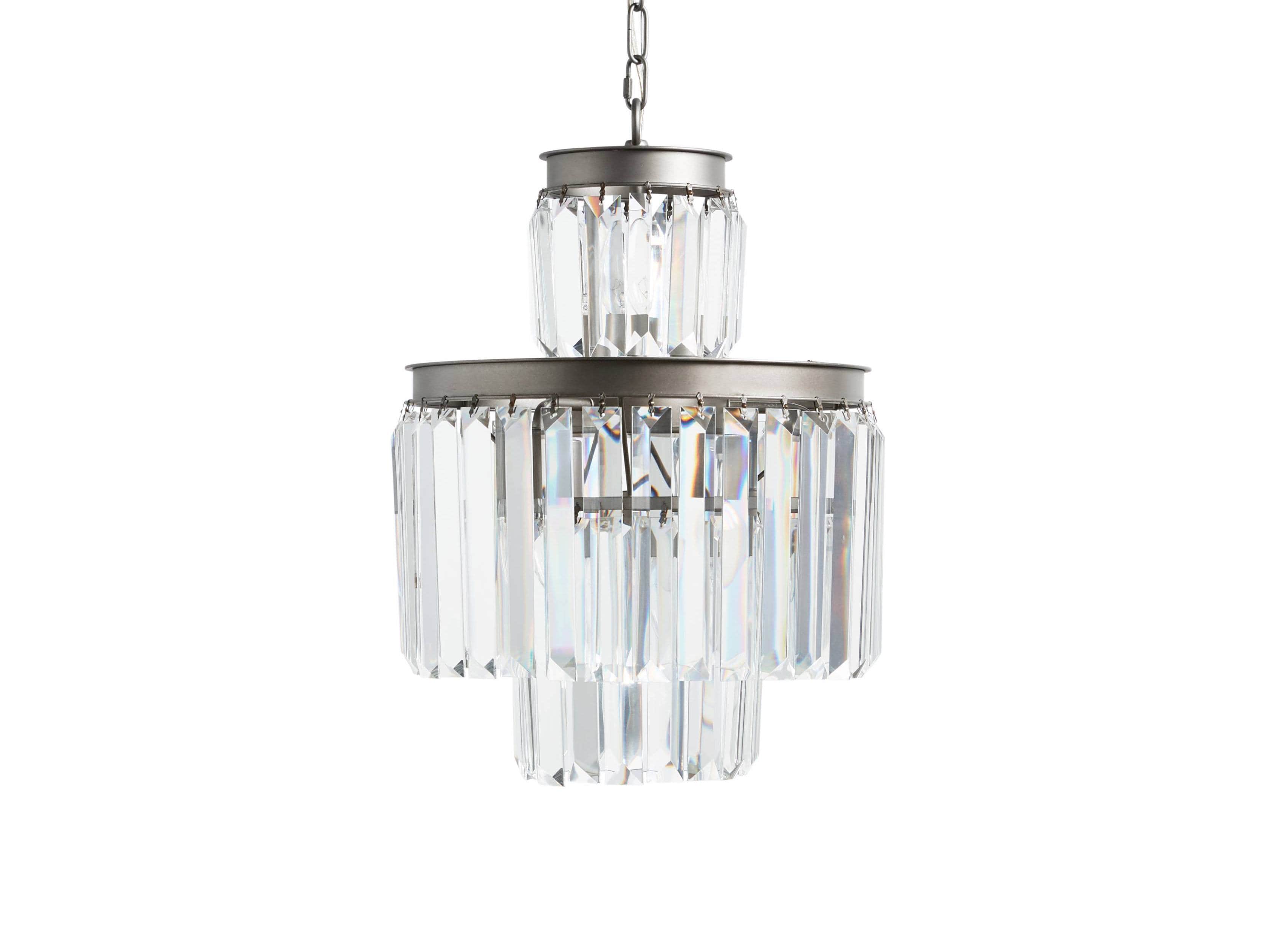 Leyland 6 Light Chandelier in Nickel