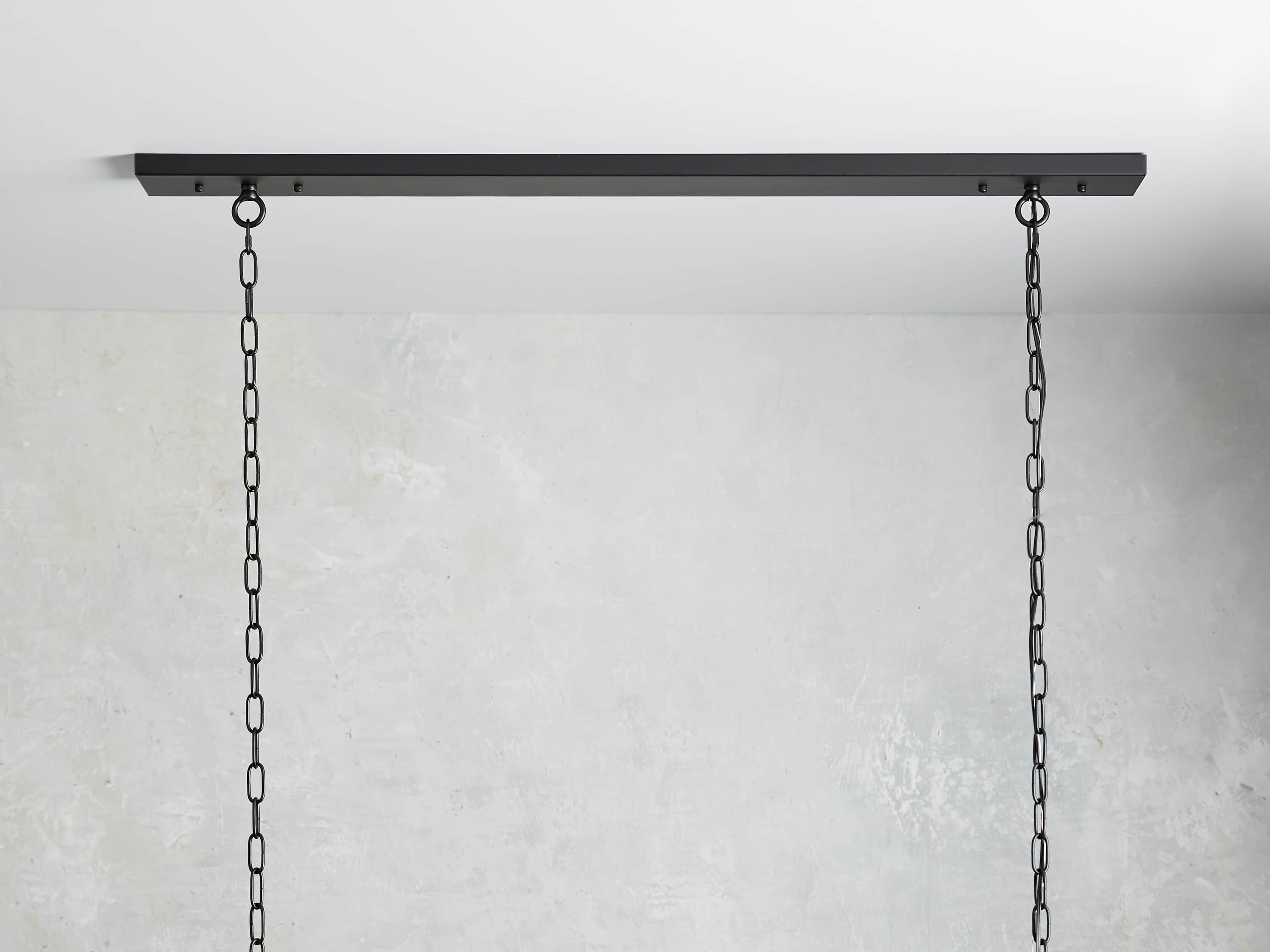 Marlow Rectangle Chandelier in Black
