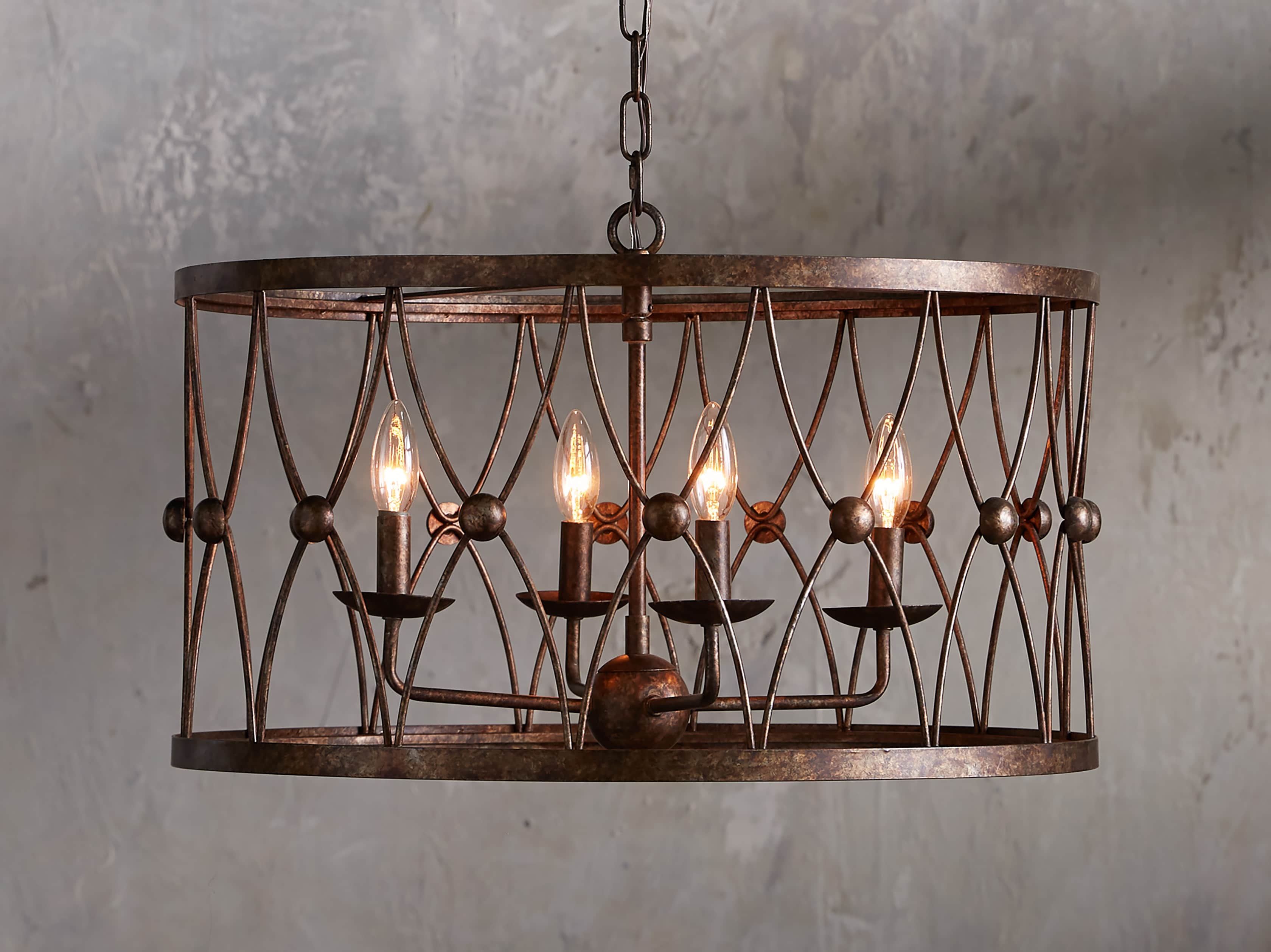 Sardinia 27" Round Chandelier
