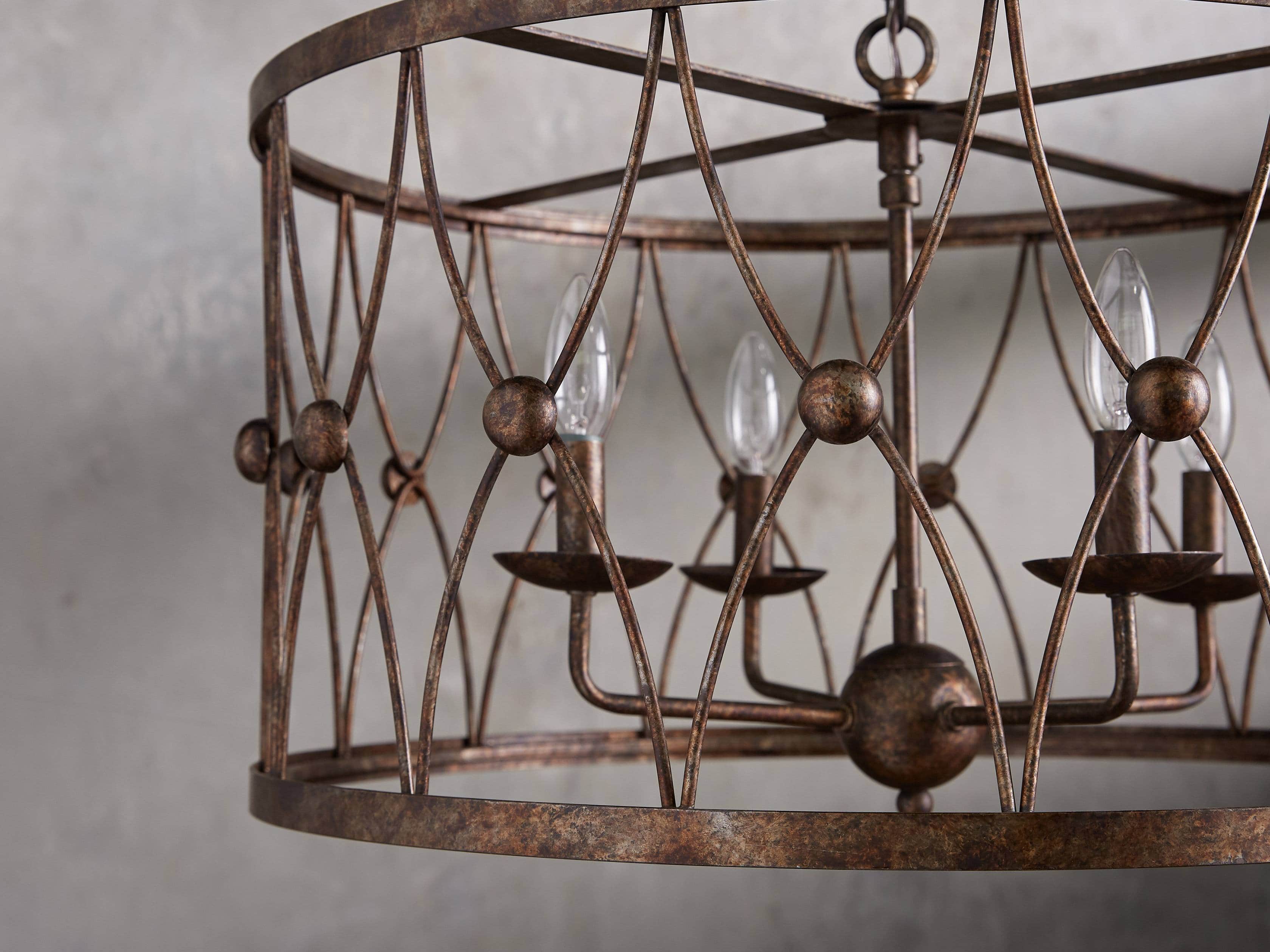 Sardinia 27" Round Chandelier