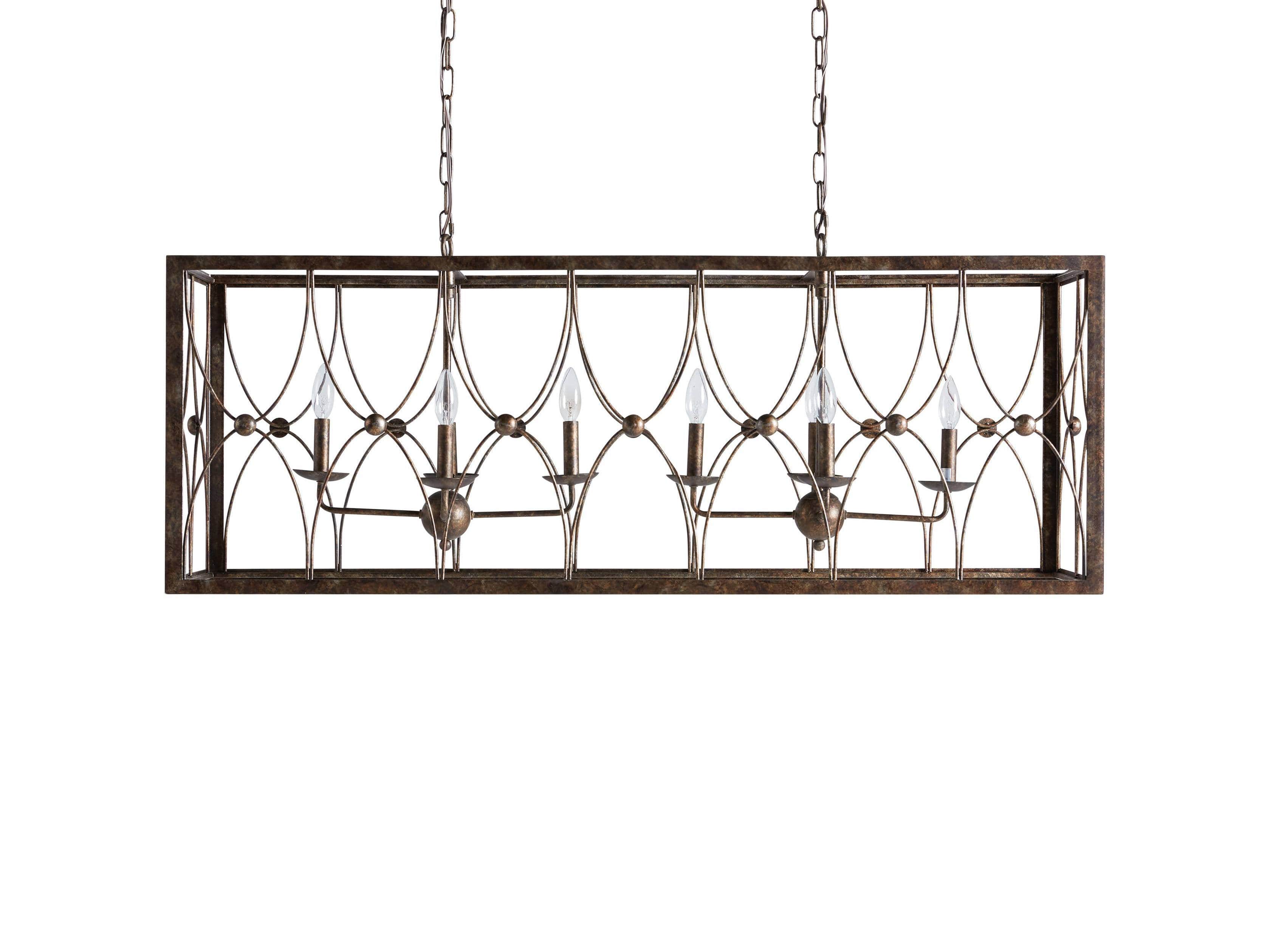 Sardinia 48" Rectangle Chandelier, slide 4 of 4