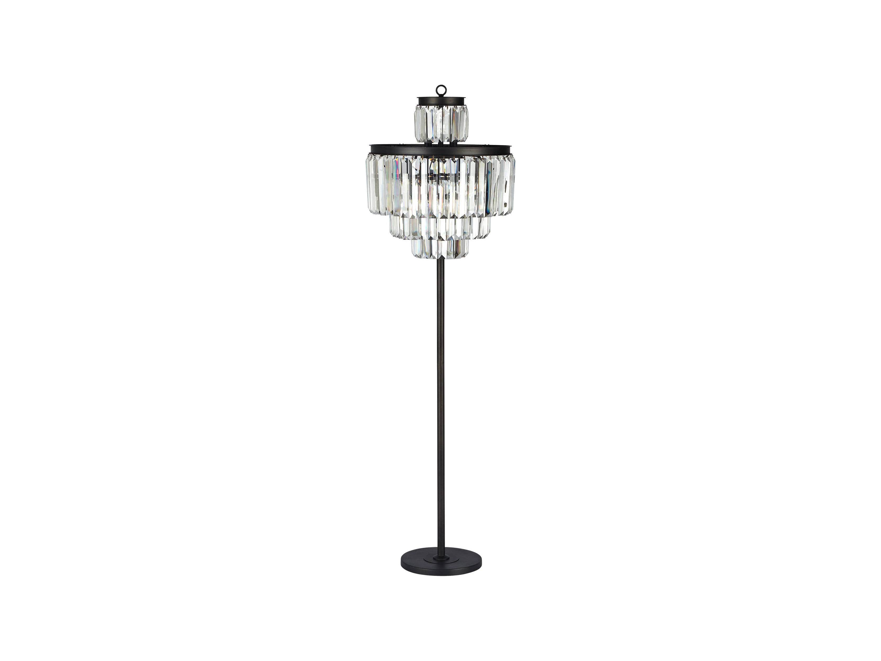 LEYLAND FLOOR LAMP IN BRONZE, slide 4 of 5