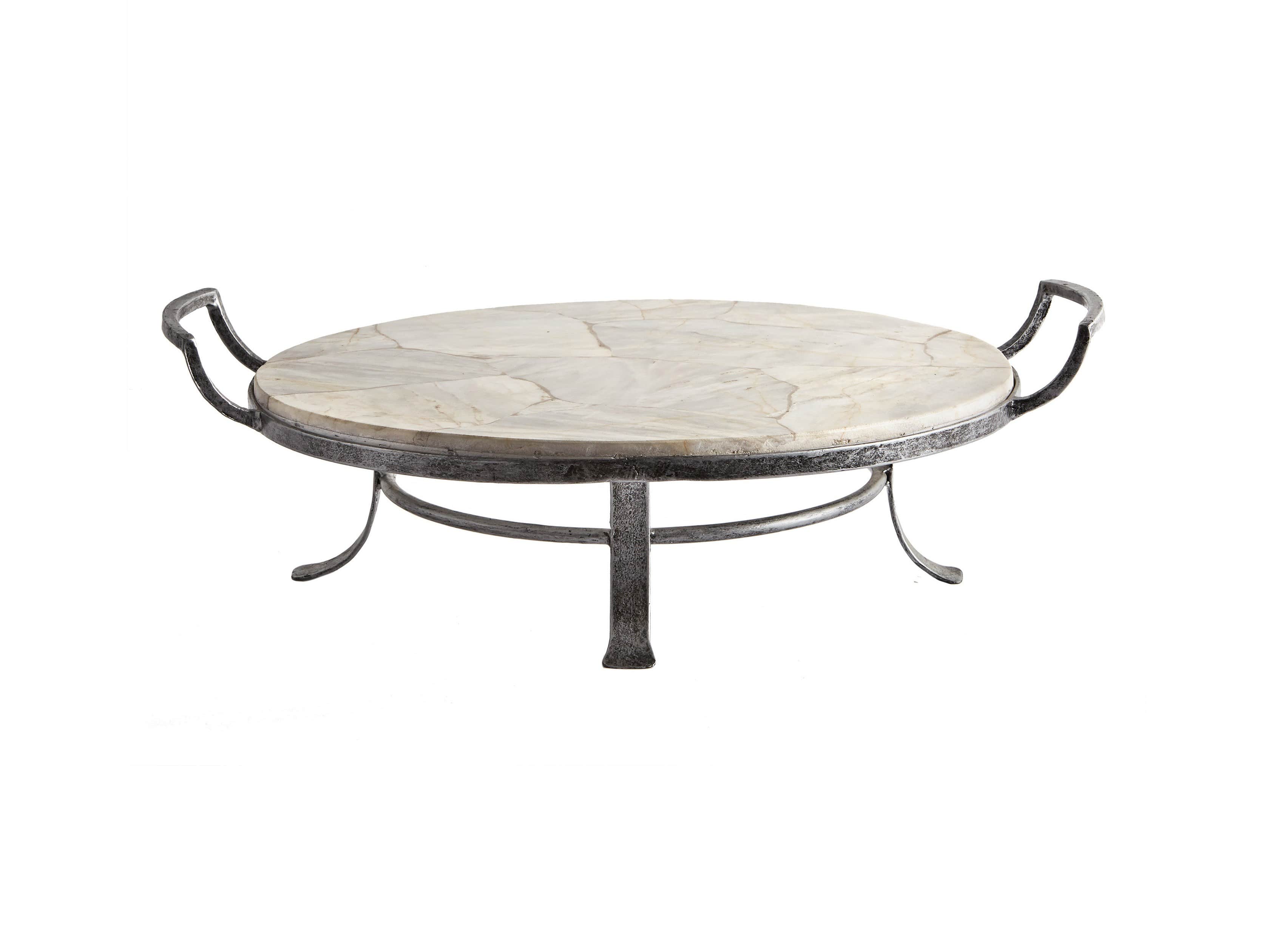 Petra 18" Century Marble Tray, slide 2 of 6