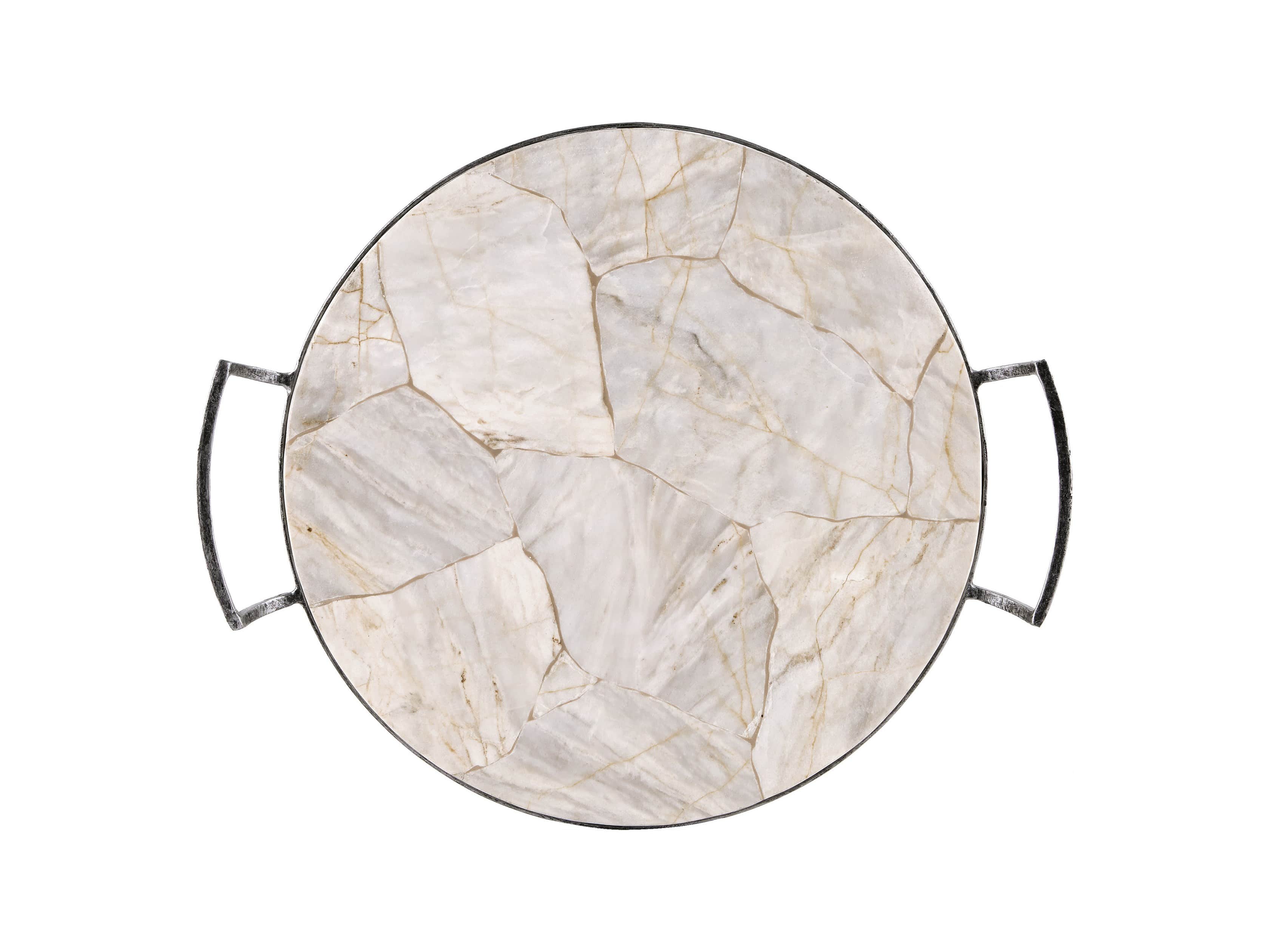 Petra 18" Century Marble Tray, slide 3 of 6