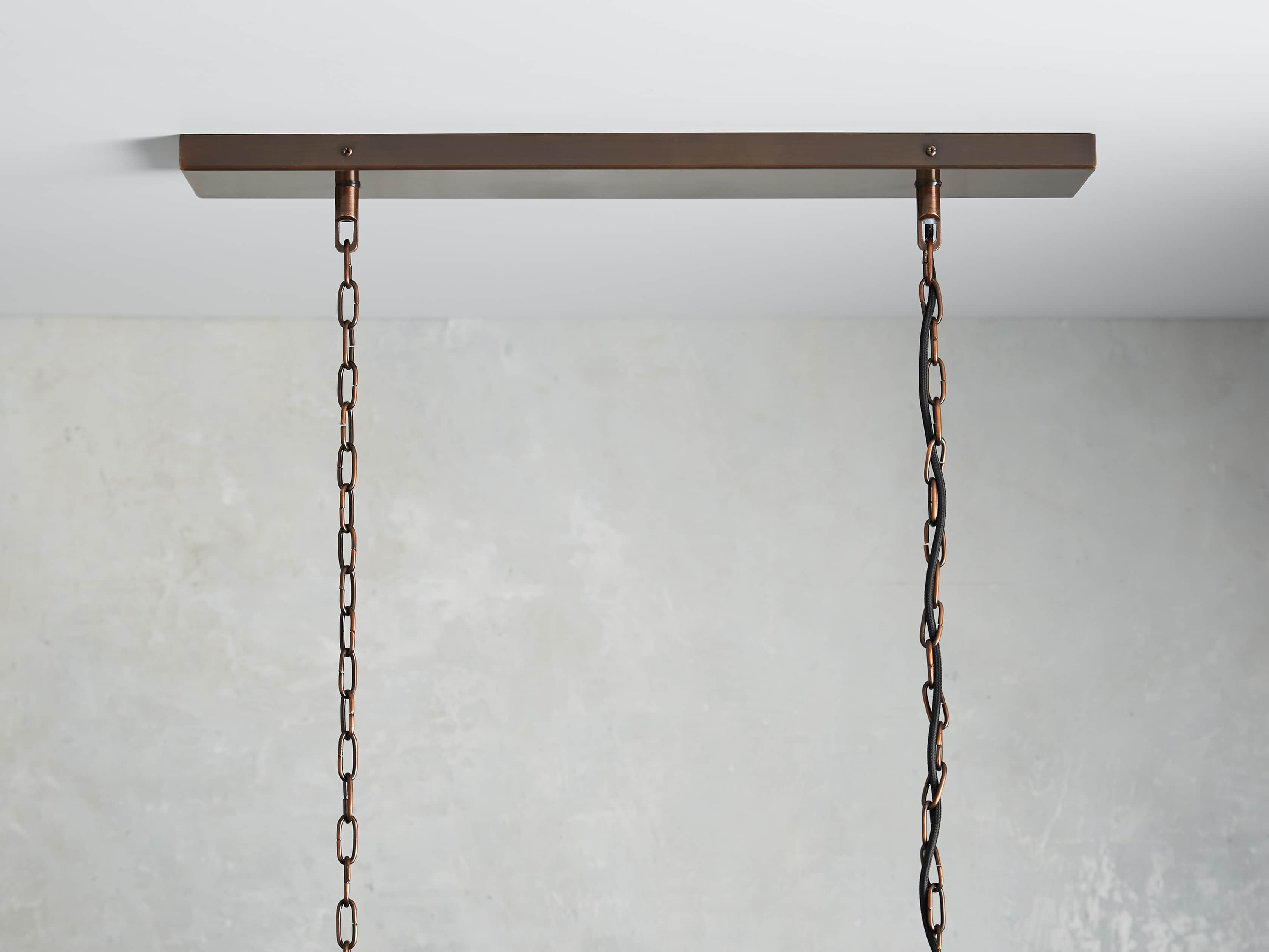 Laila 37" Rectangle Chandelier, slide 3 of 4