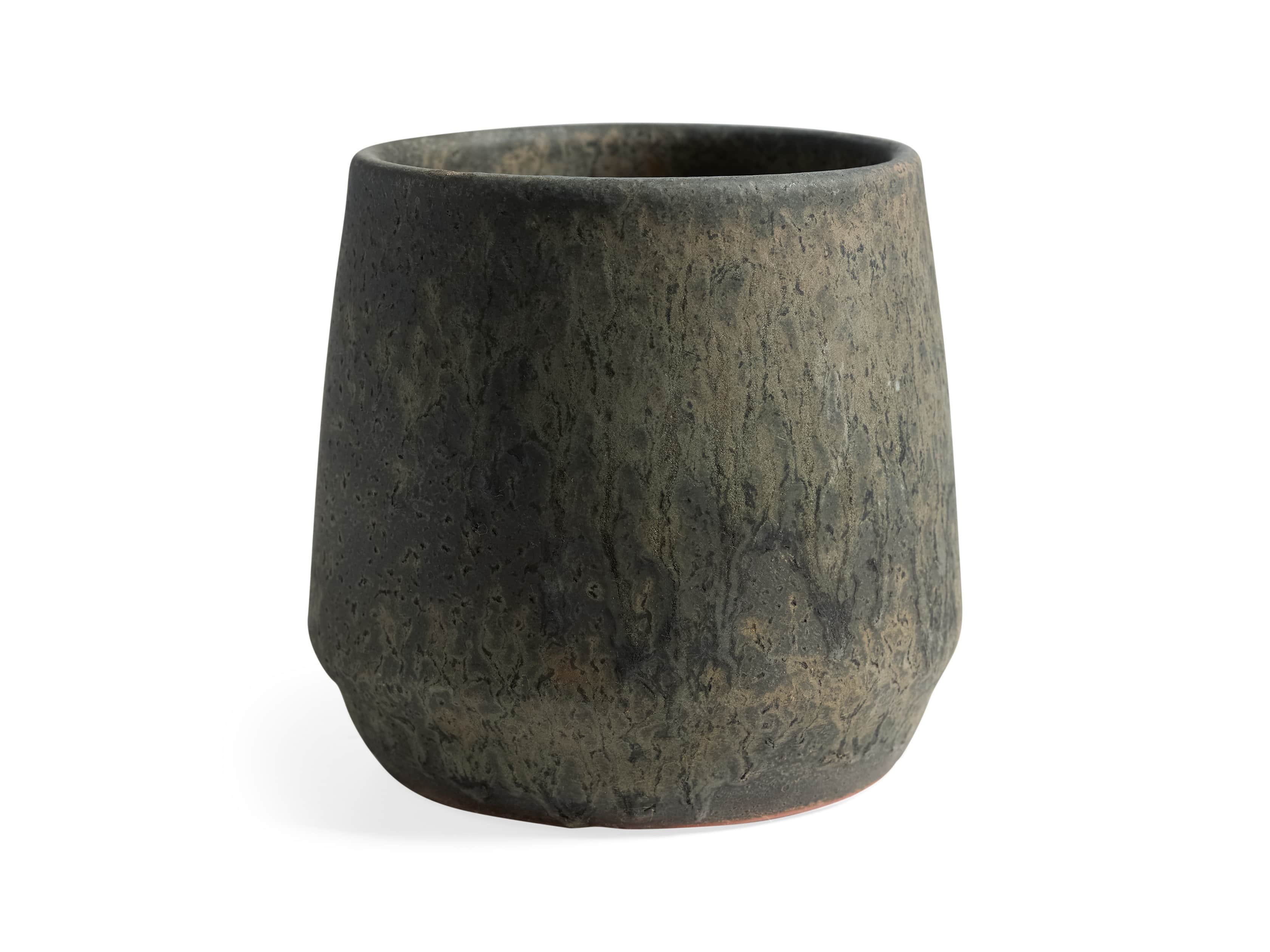 Anselmo Small Planter in Black