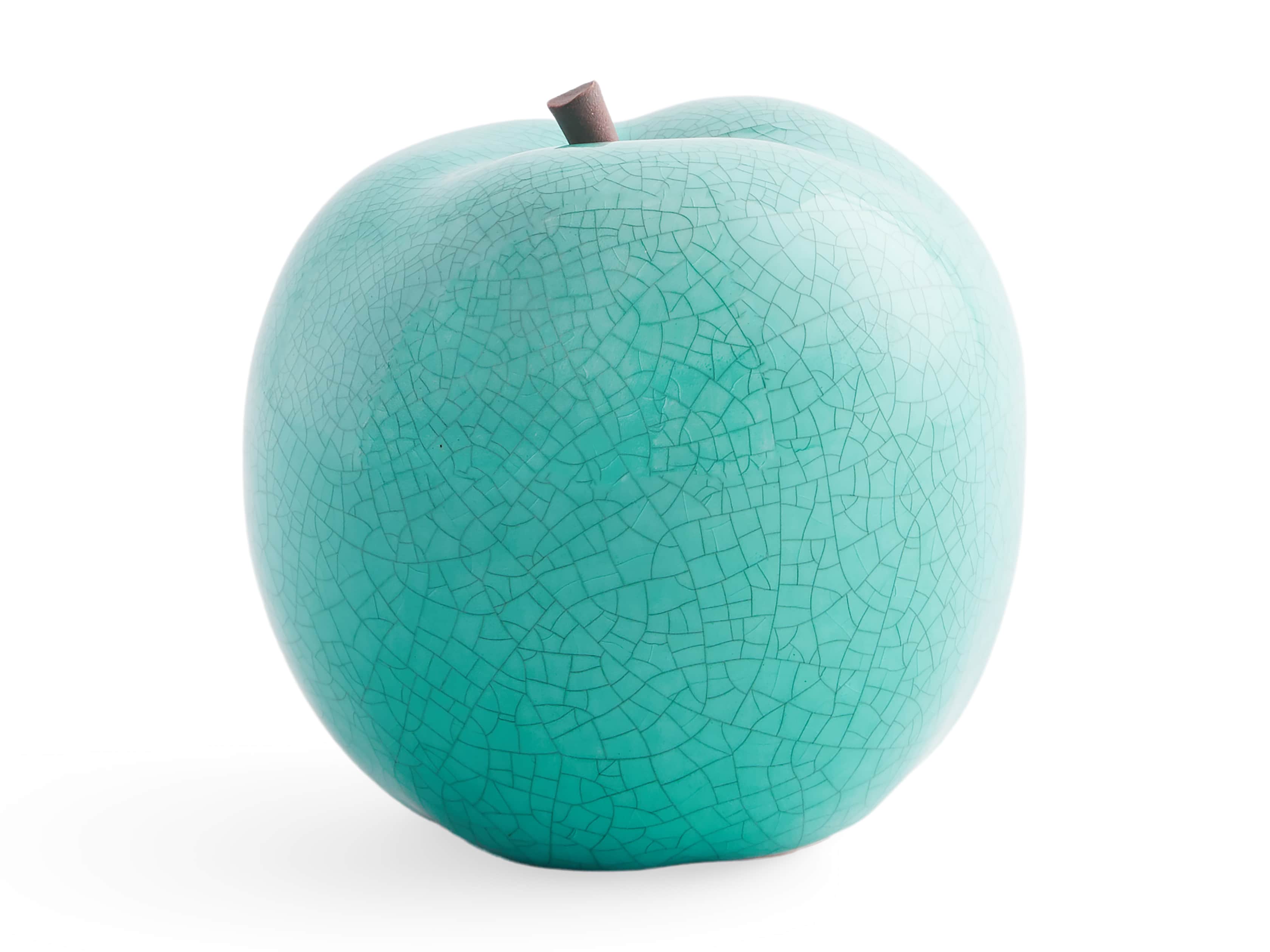 4.75" Ceramic Apple, slide 4 of 4