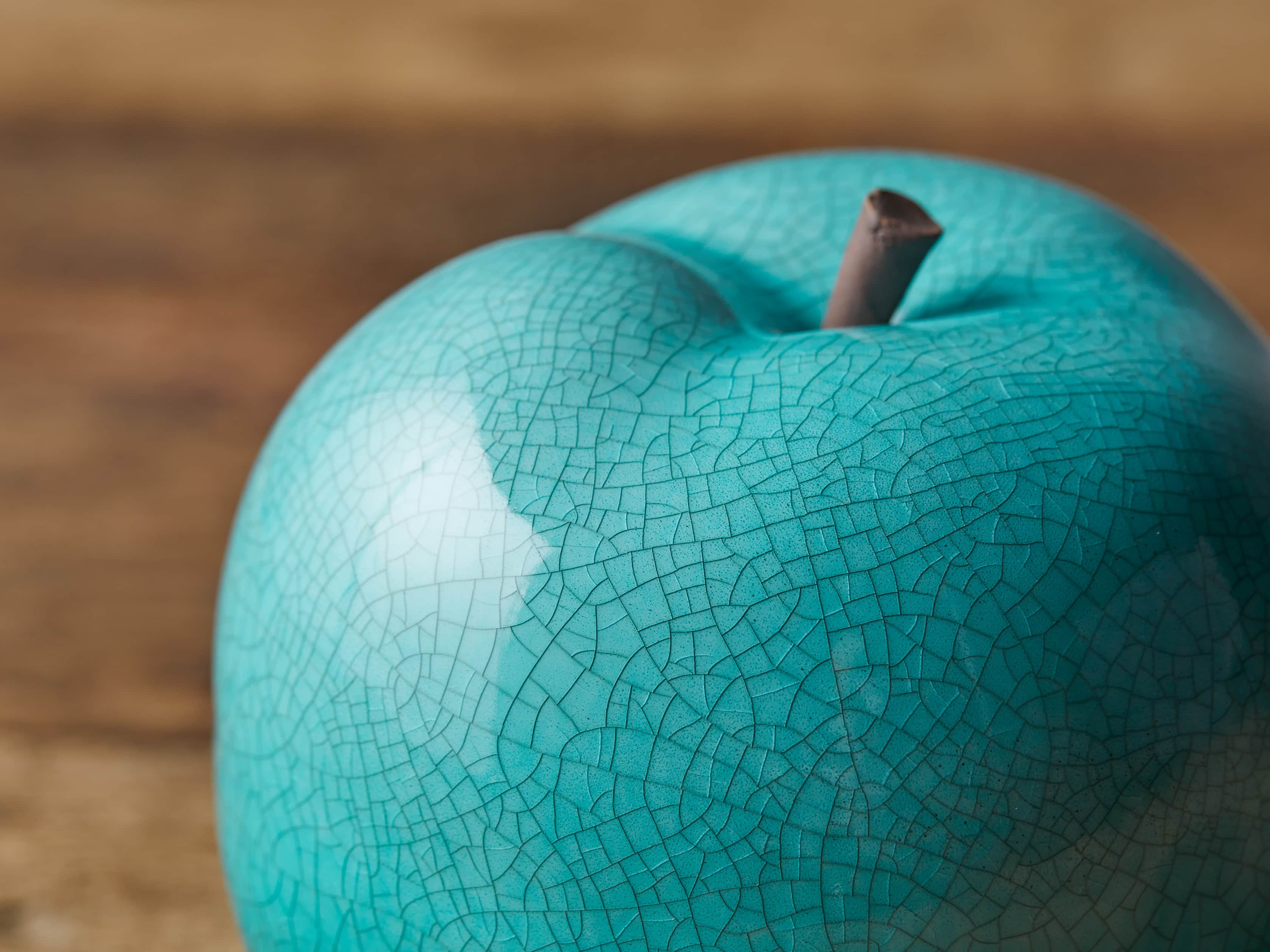 4.75" Ceramic Apple, slide 2 of 4
