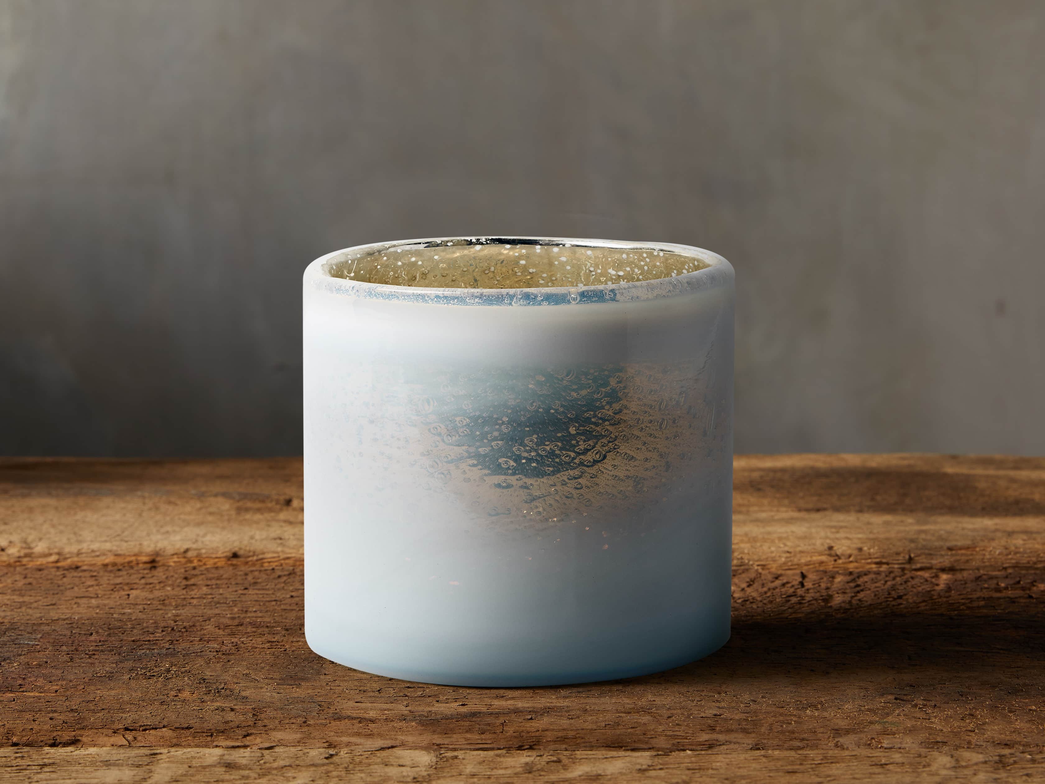 Blanc Votive Holder in Opaque White