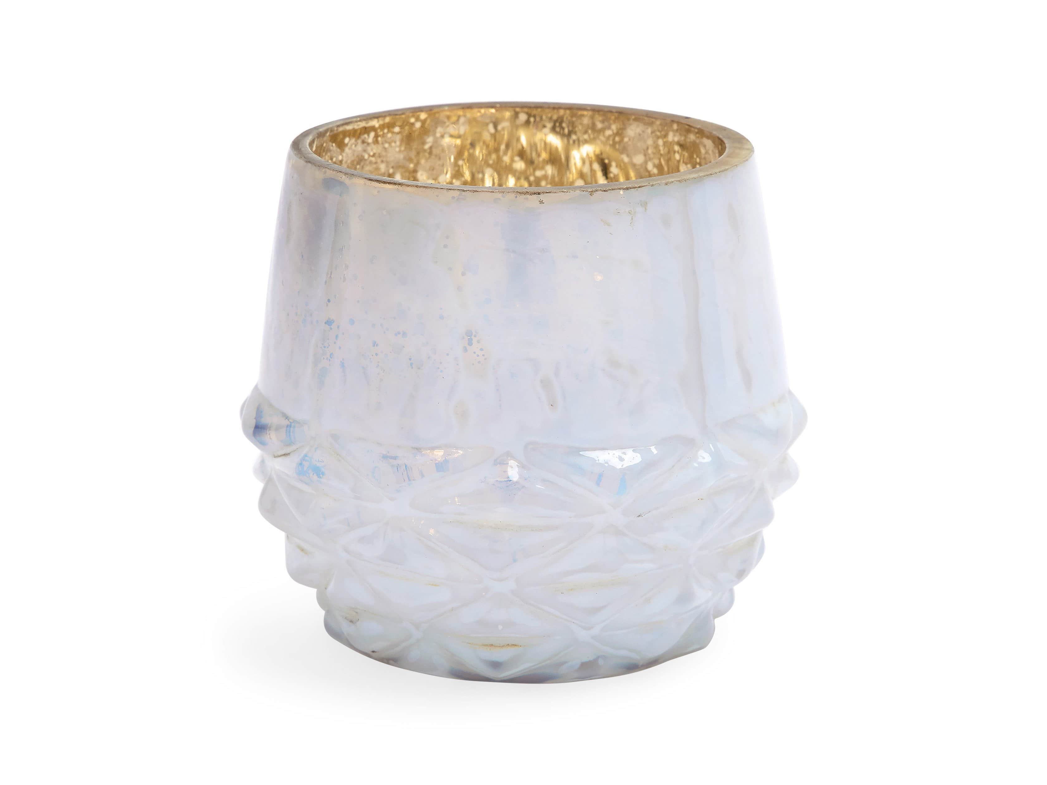 Blanc 3" Pinecone Tealight Holder