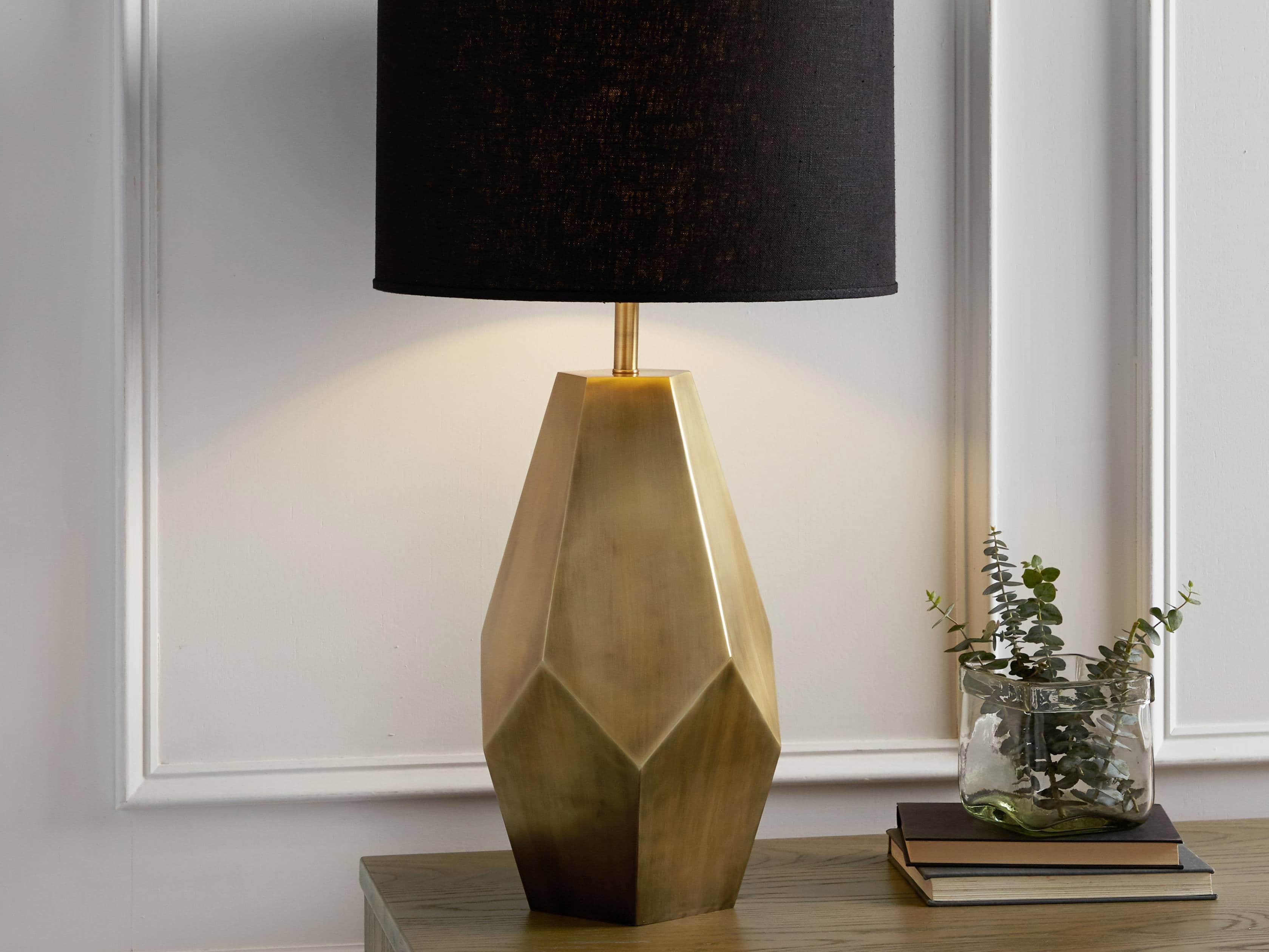 Bezier Gold Table Lamp