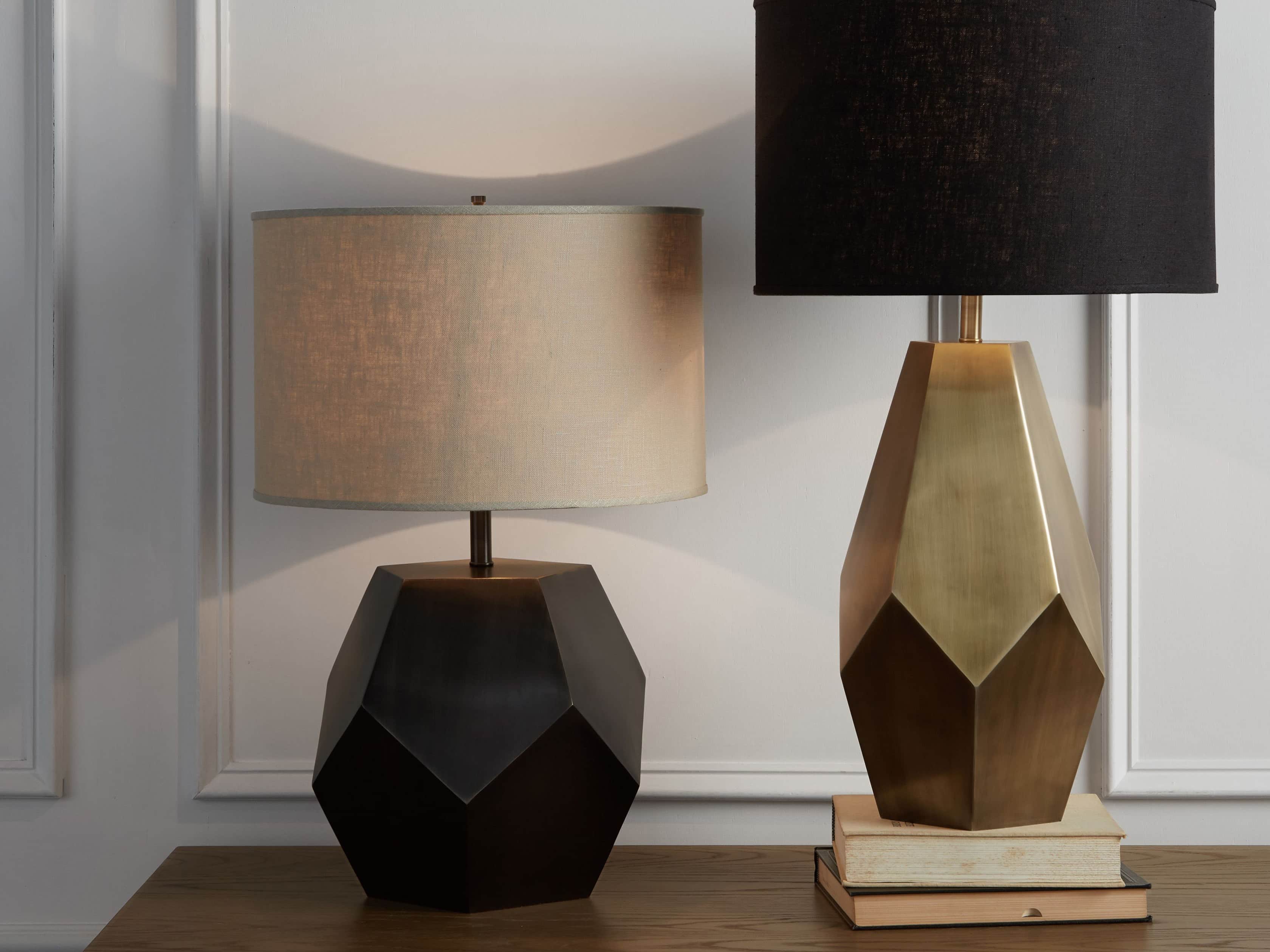 Bezier Gold Table Lamp