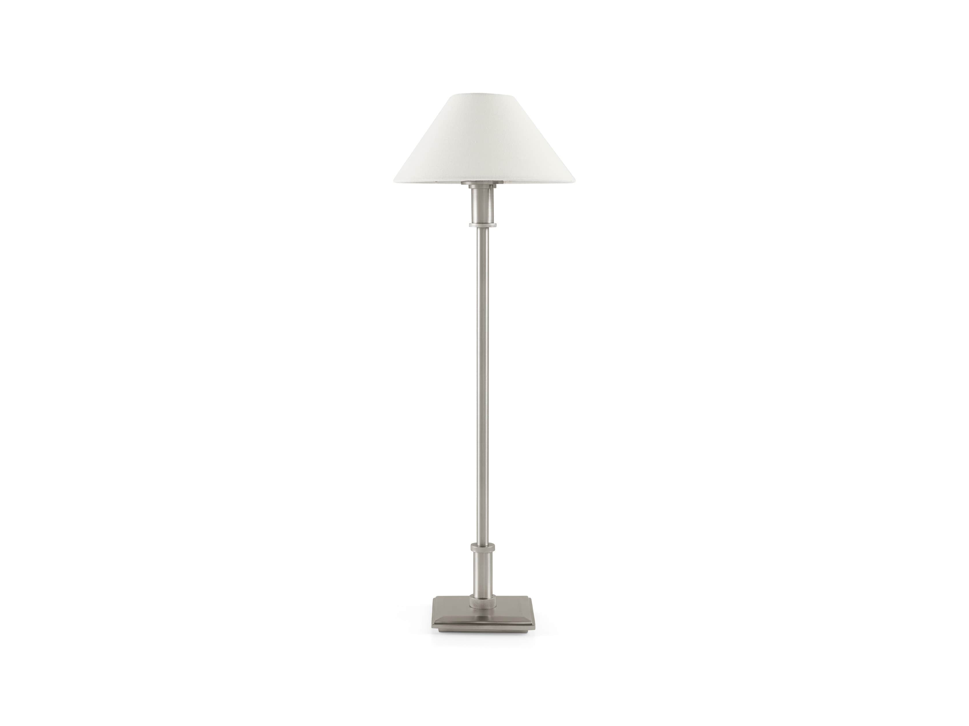 Chetham Table Lamp in Nickel