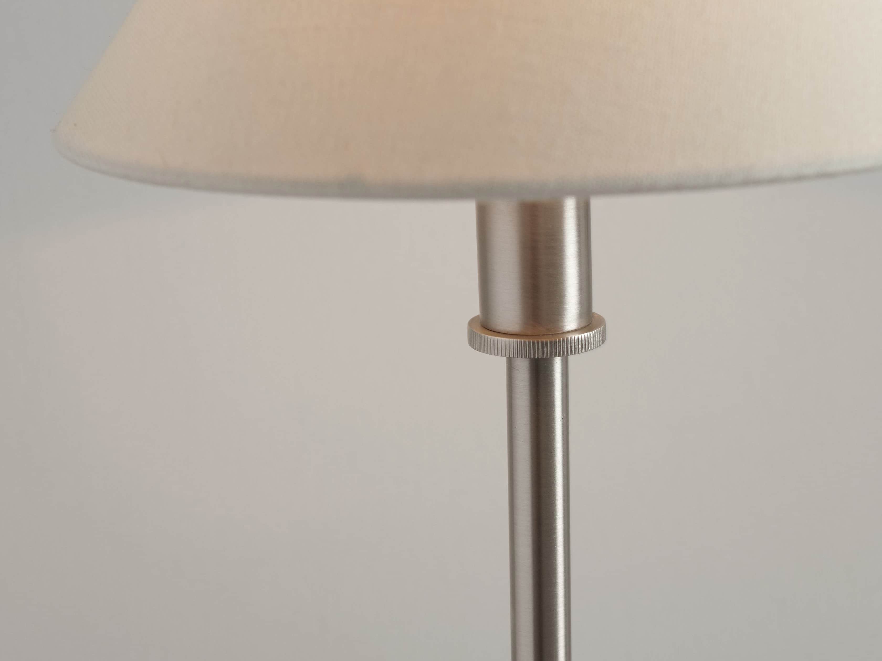 Chetham Table Lamp in Nickel
