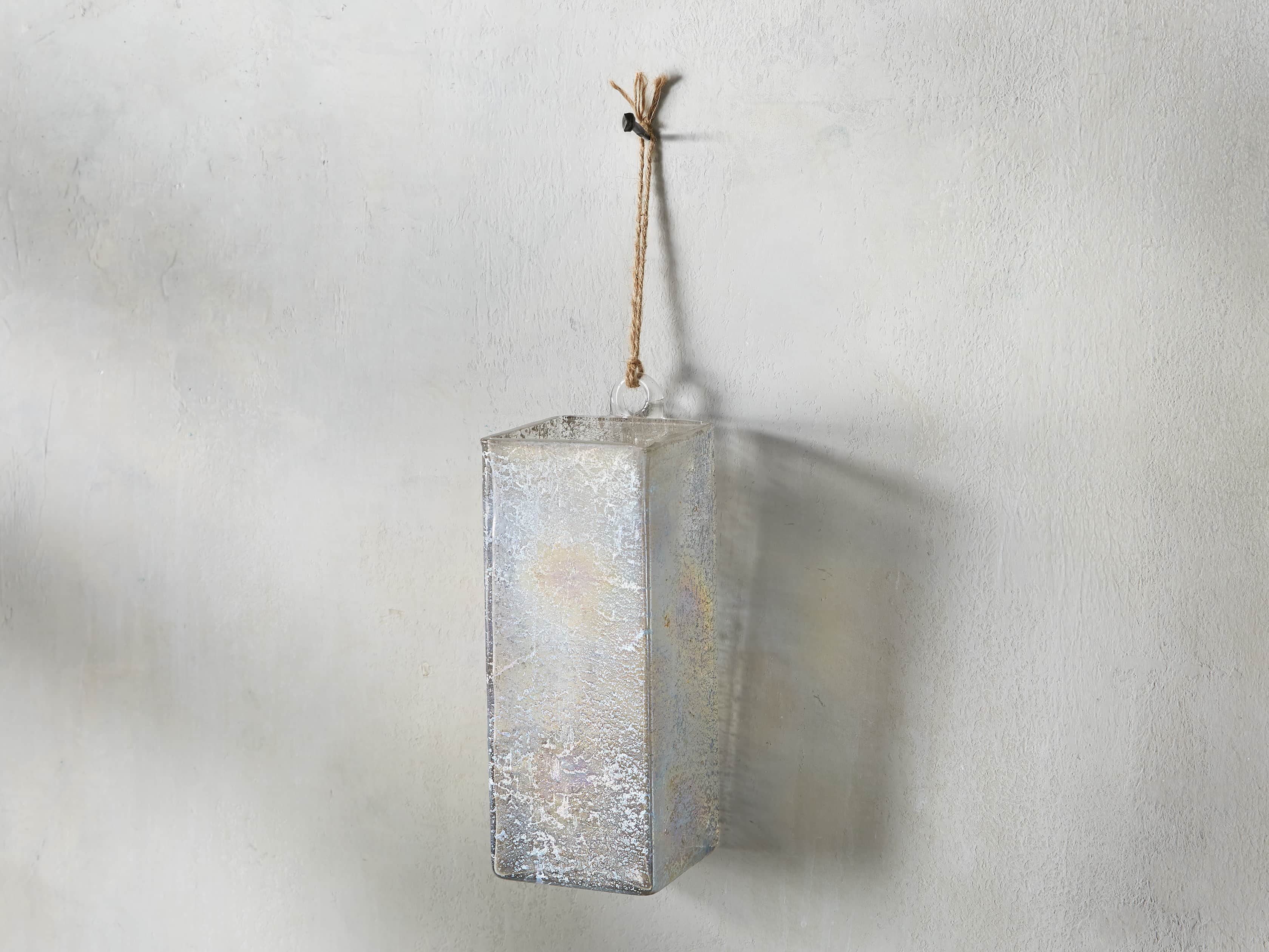 4" Hang Square Luster Vase, slide 1 of 4
