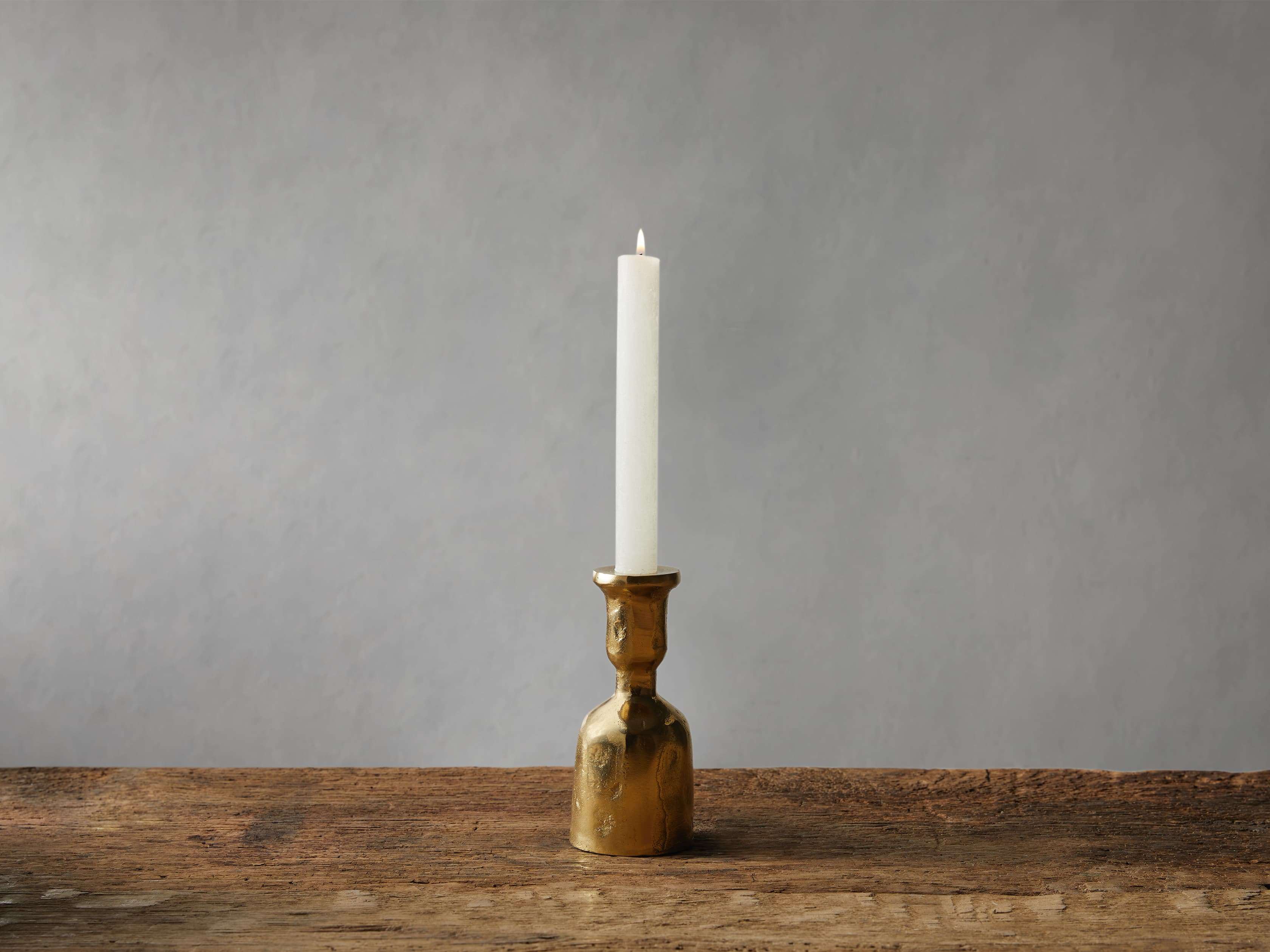 Cast Iron Taper Candle Holder – Arhaus