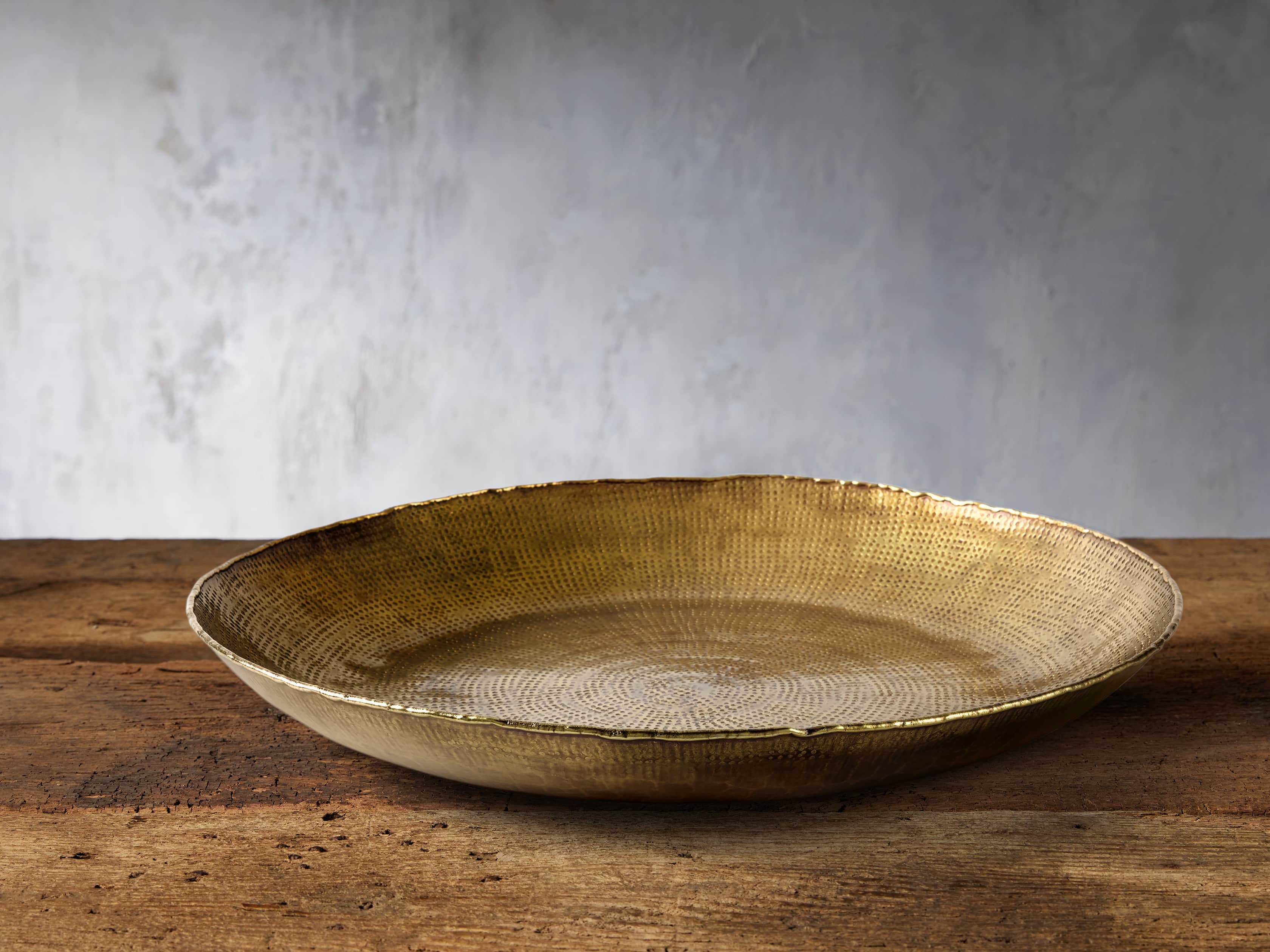 Cordova Tray in Antique Brass, slide 1 of 9